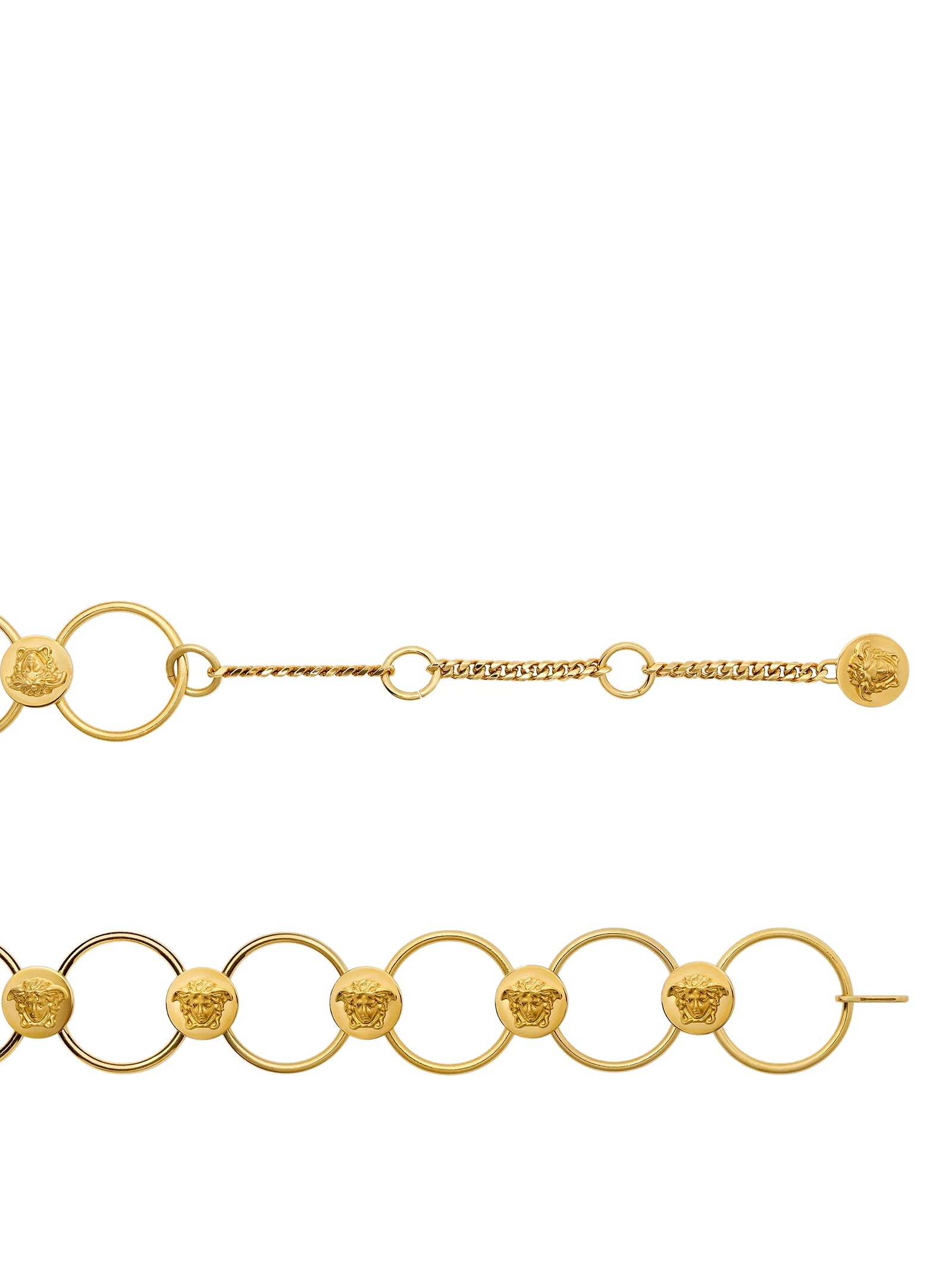 Versace Gold Brass Belt Curated Luxury Accessories by Orvyn