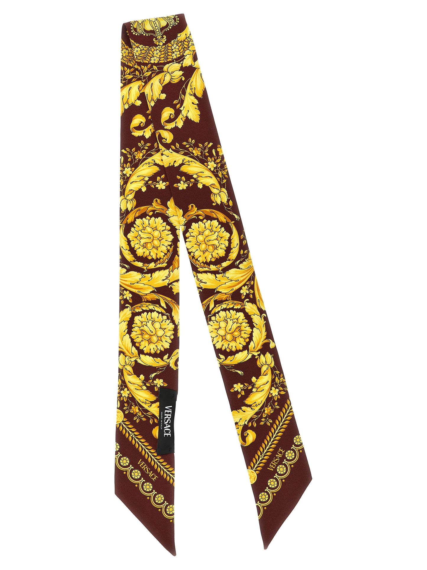 Versace Multicolor Silk Foulard Curated Luxury Accessories by Orvyn