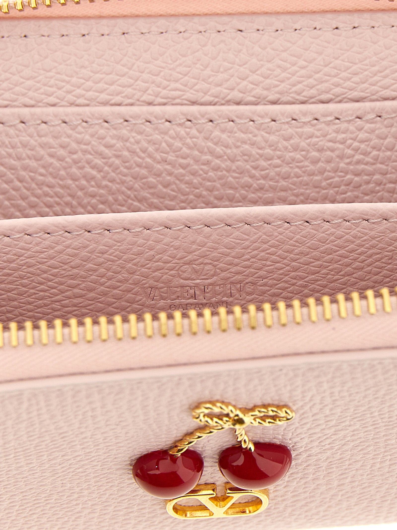Valentino Garavani Multicolor Calfskin Cardholder Curated Luxury Accessories by Orvyn