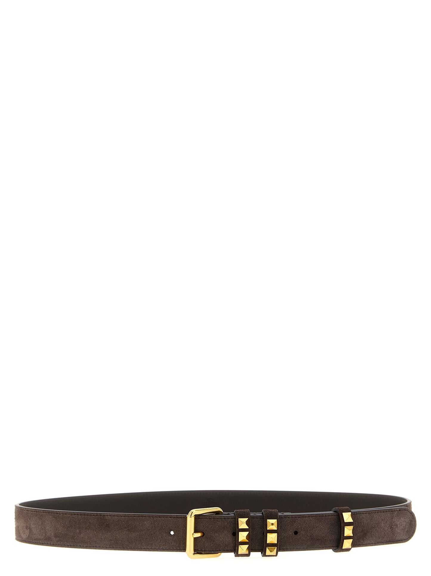 Valentino Garavani Brown Cowhide Belt Curated Luxury Accessories by Orvyn