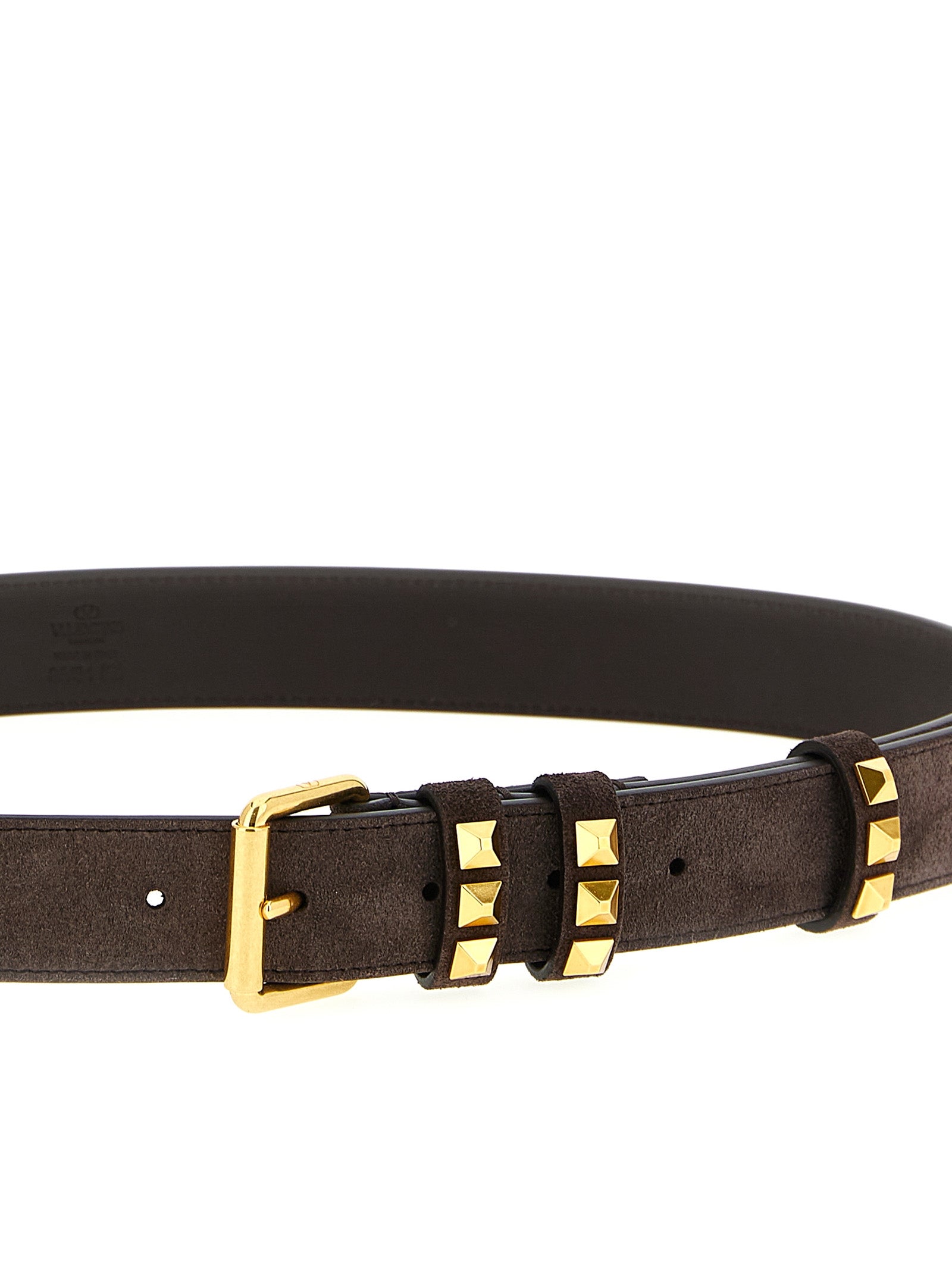 Valentino Garavani Brown Cowhide Belt Curated Luxury Accessories by Orvyn