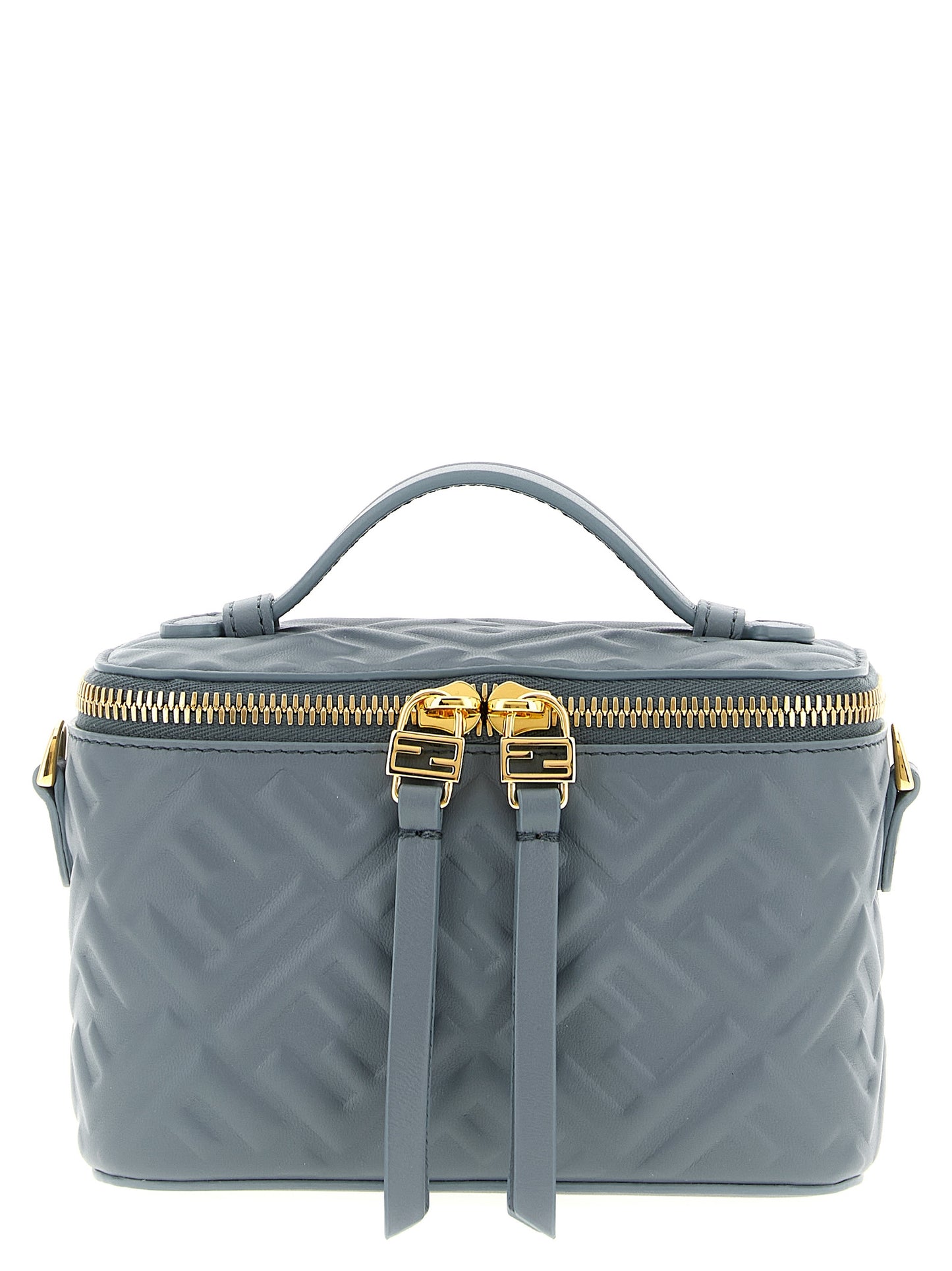 Fendi Blue Lamb Leather Handbag Curated Luxury Accessories by Orvyn