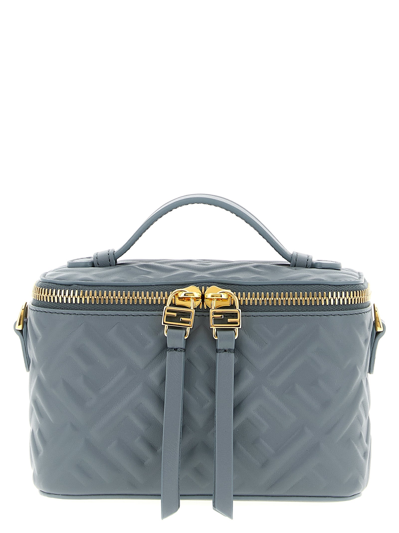 Fendi Blue Lamb Leather Handbag Curated Luxury Accessories by Orvyn