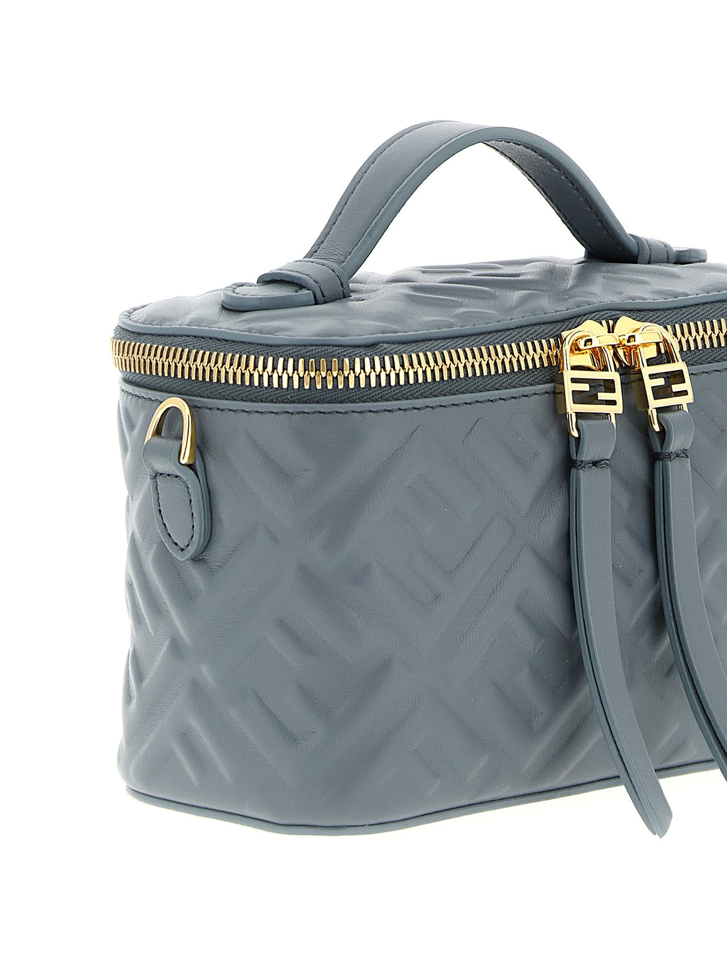 Fendi Blue Lamb Leather Handbag Curated Luxury Accessories by Orvyn