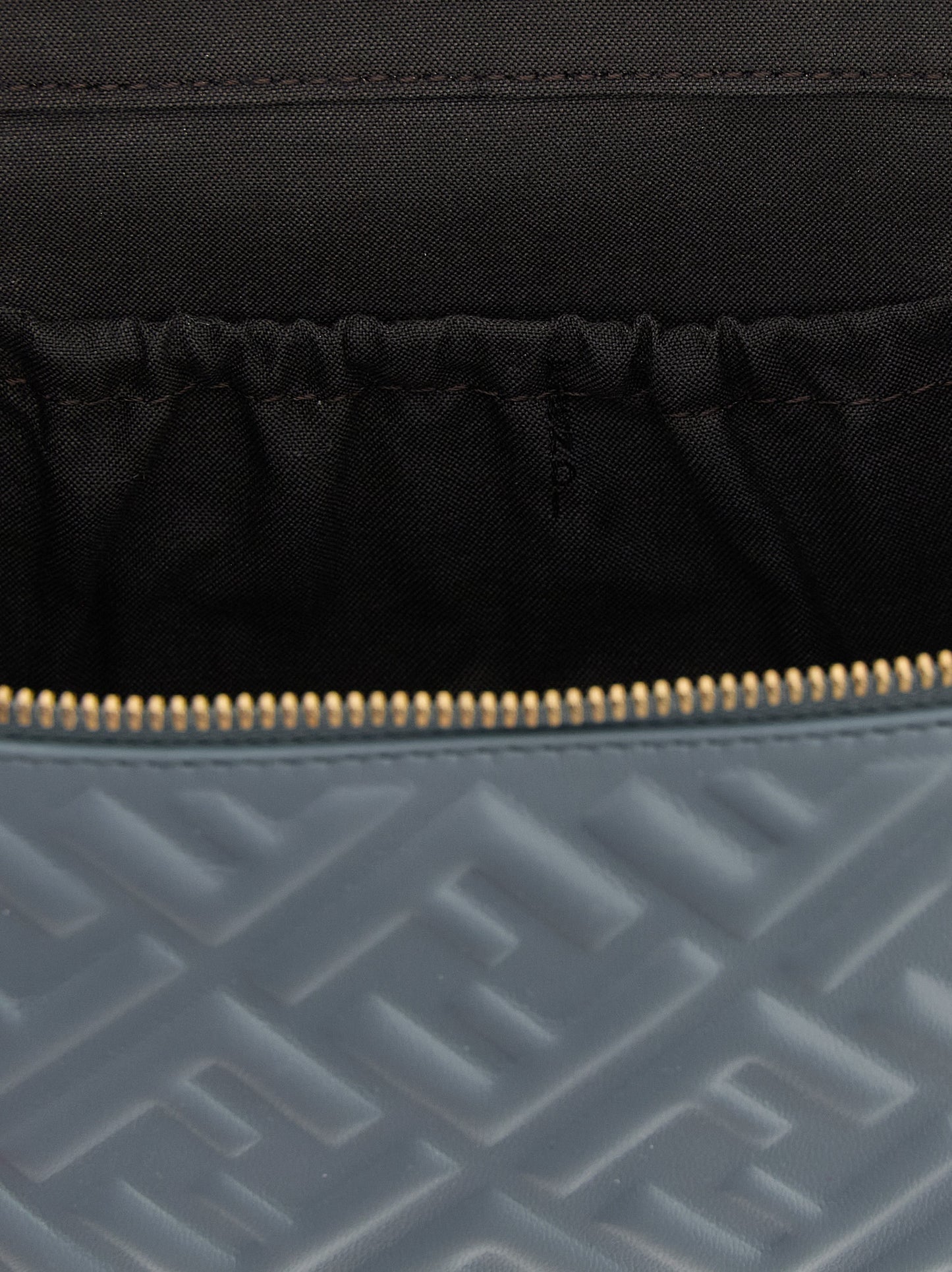 Fendi Blue Lamb Leather Handbag Curated Luxury Accessories by Orvyn