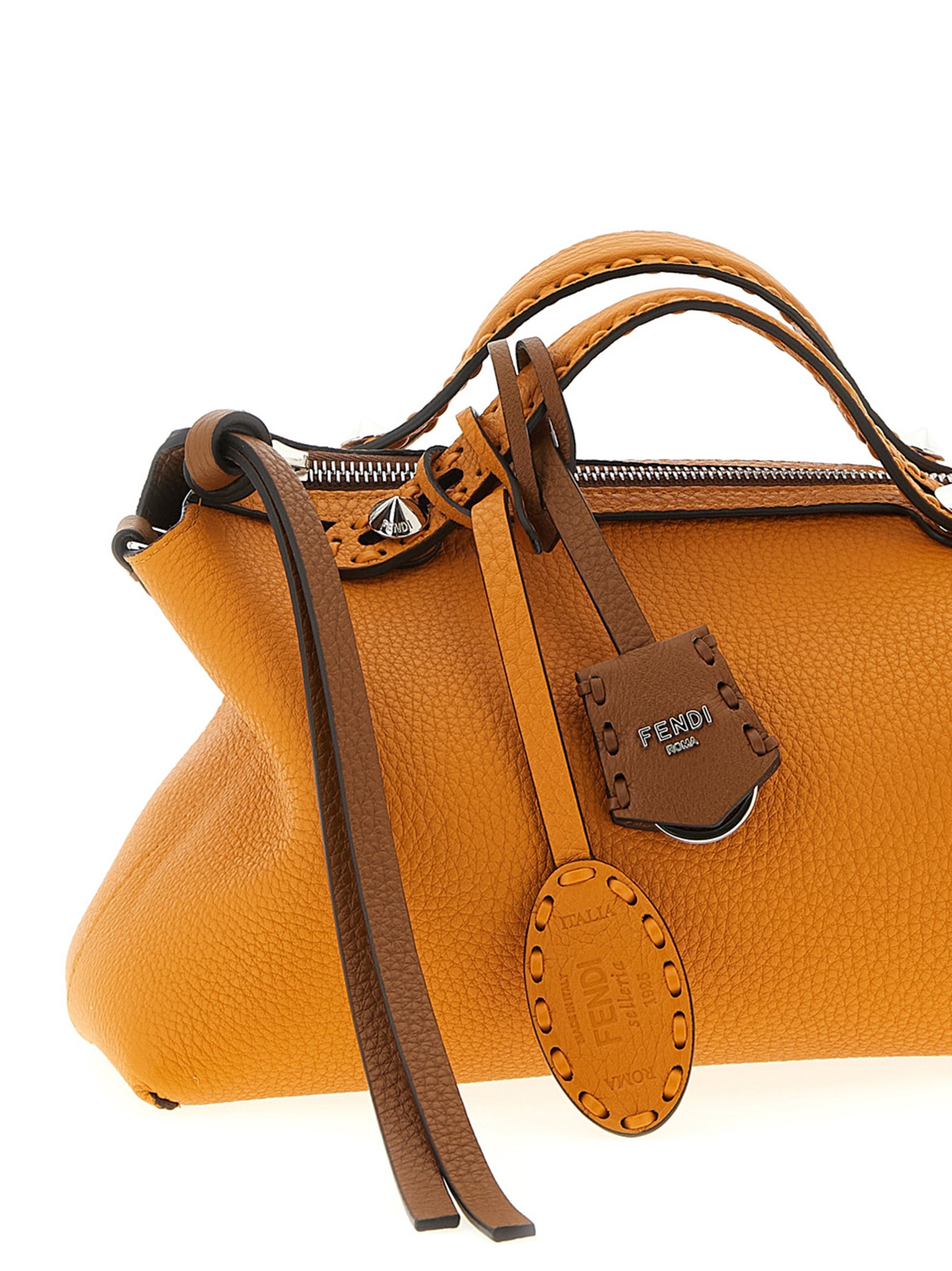 Fendi Brown Calfskin Handbag Curated Luxury Accessories by Orvyn