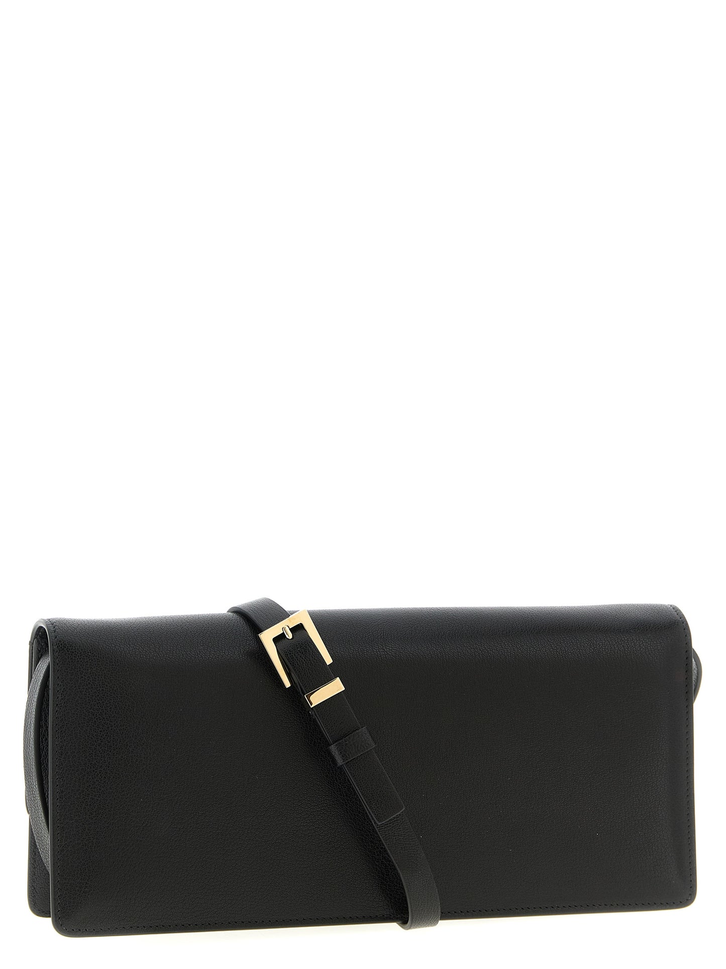 Tom Ford Black Goatskin Shoulder Bag Curated Luxury Accessories by Orvyn