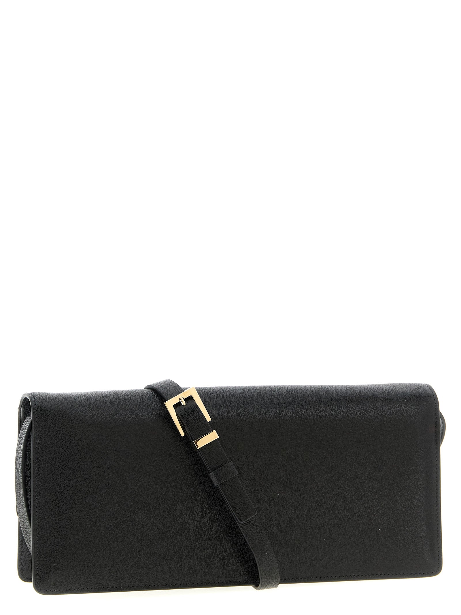 Tom Ford Black Goatskin Shoulder Bag Curated Luxury Accessories by Orvyn