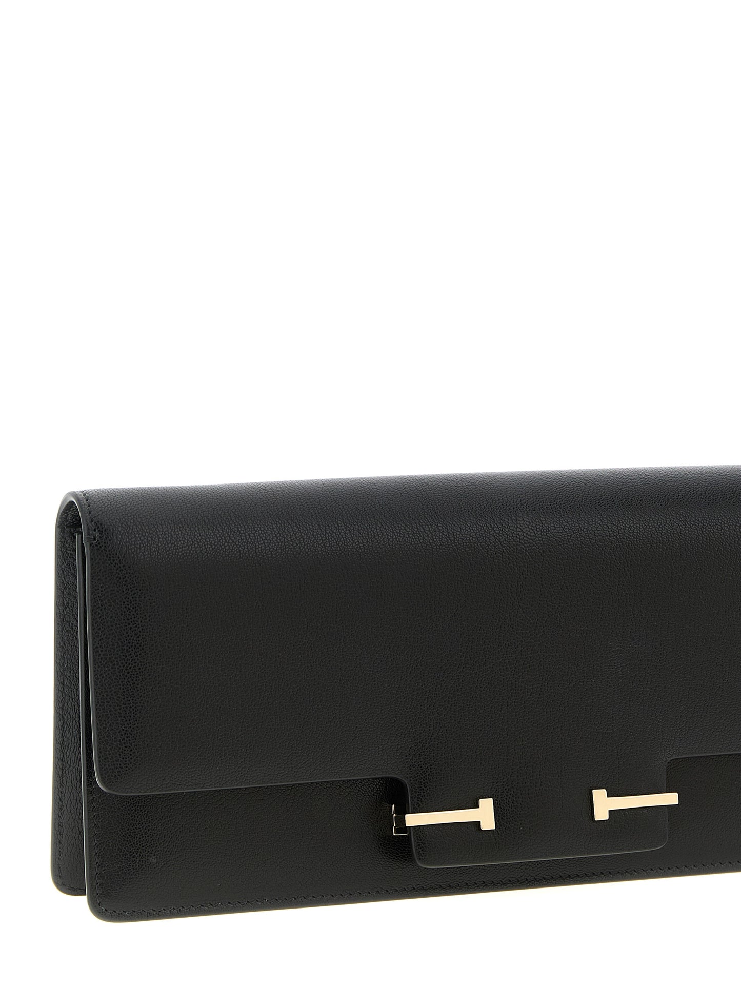 Tom Ford Black Goatskin Shoulder Bag Curated Luxury Accessories by Orvyn