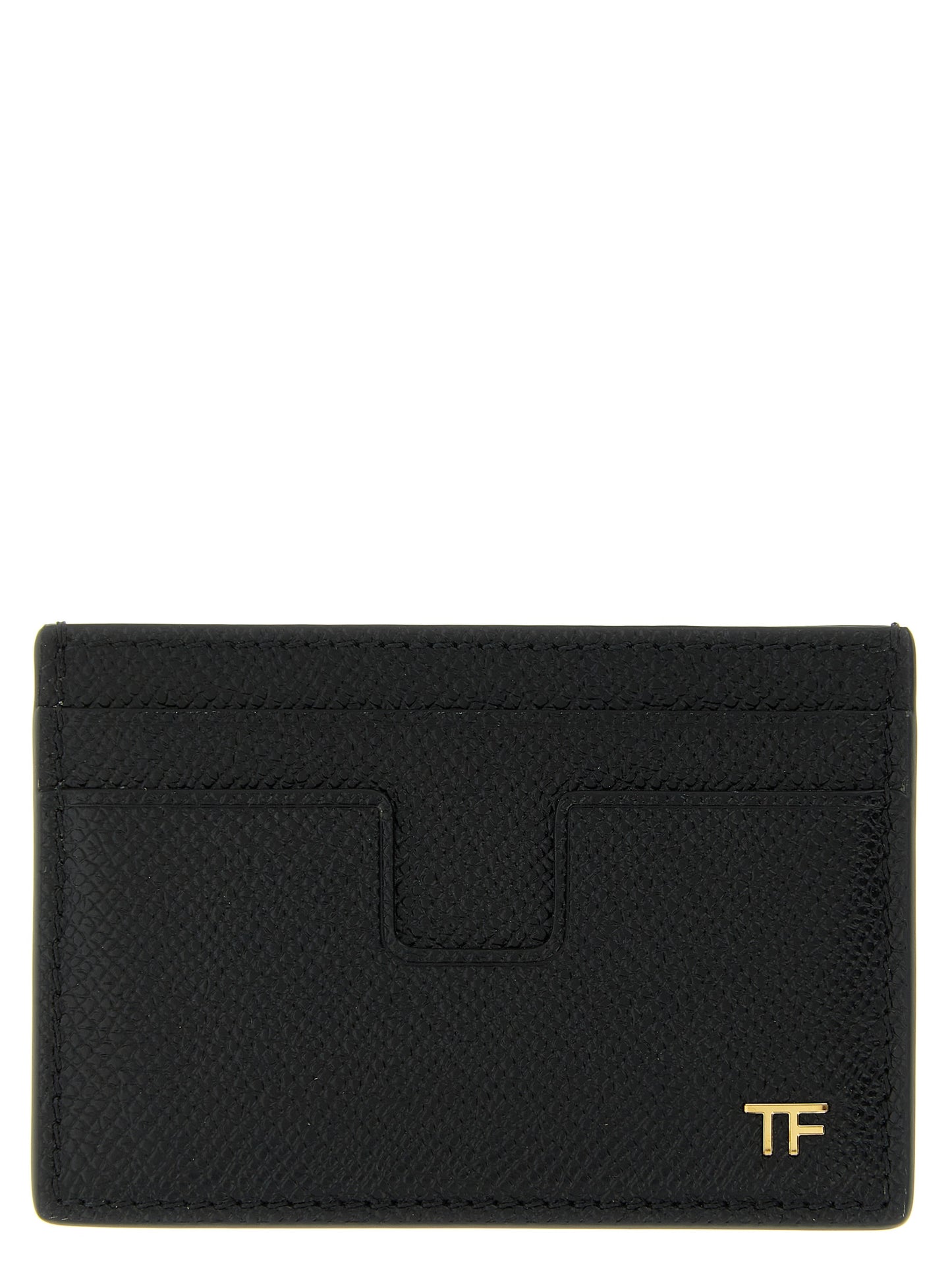 Tom Ford Black Calfskin Cardholder Curated Luxury Accessories by Orvyn