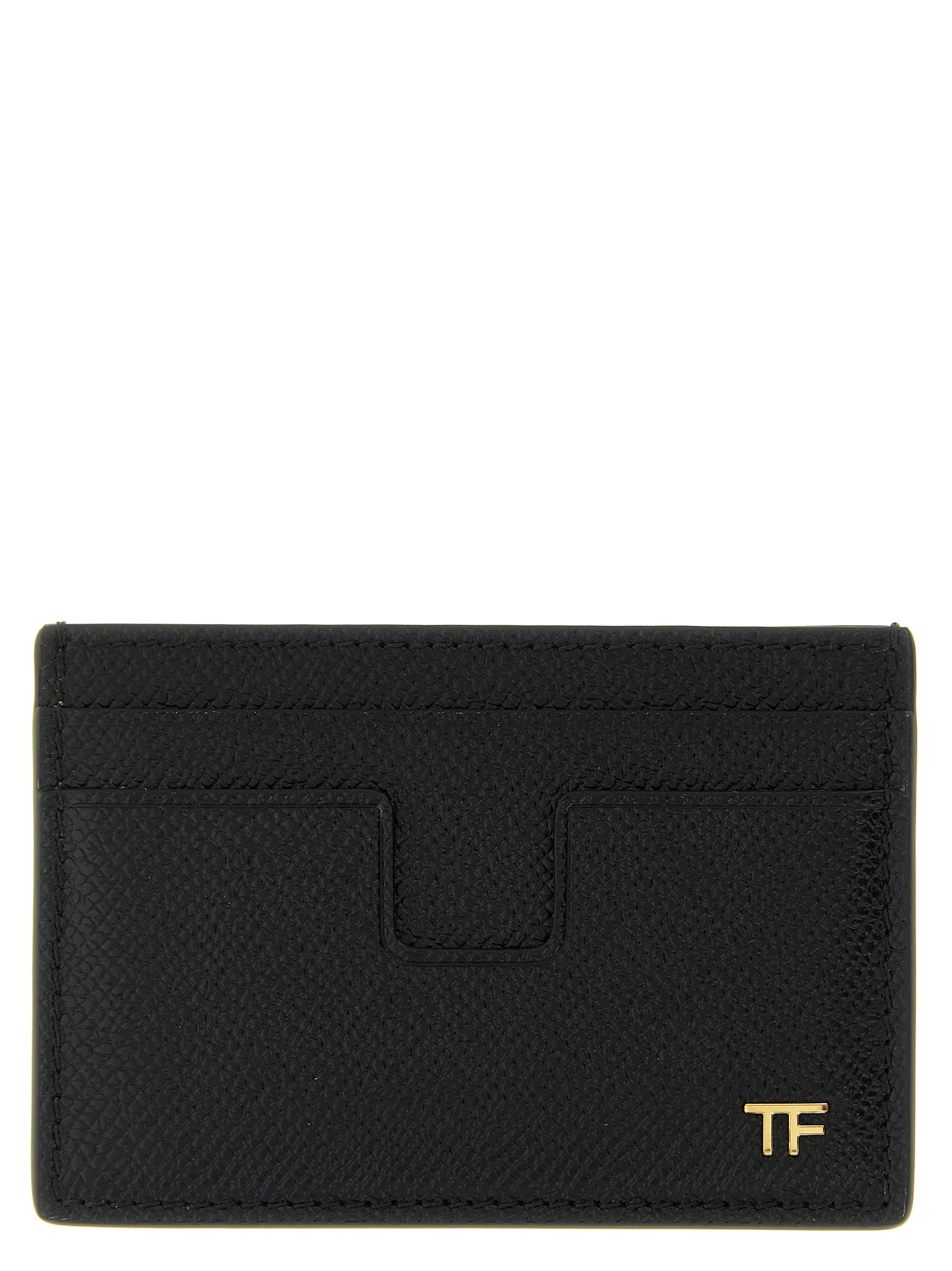 Tom Ford Black Calfskin Cardholder Curated Luxury Accessories by Orvyn