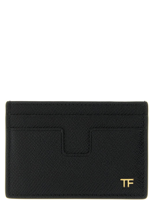 Tom Ford Black Calfskin Cardholder Curated Luxury Accessories by Orvyn