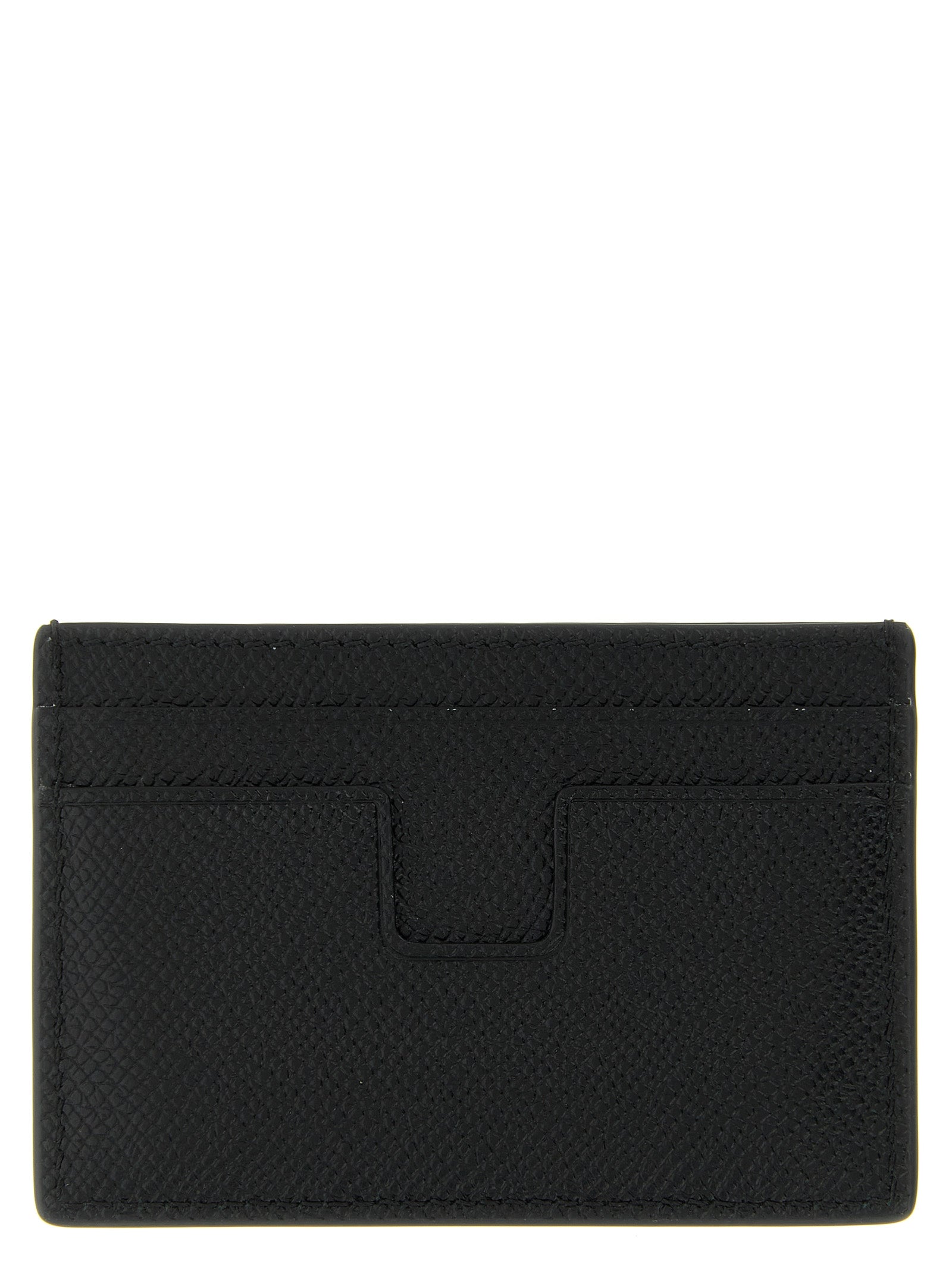 Tom Ford Black Calfskin Cardholder Curated Luxury Accessories by Orvyn