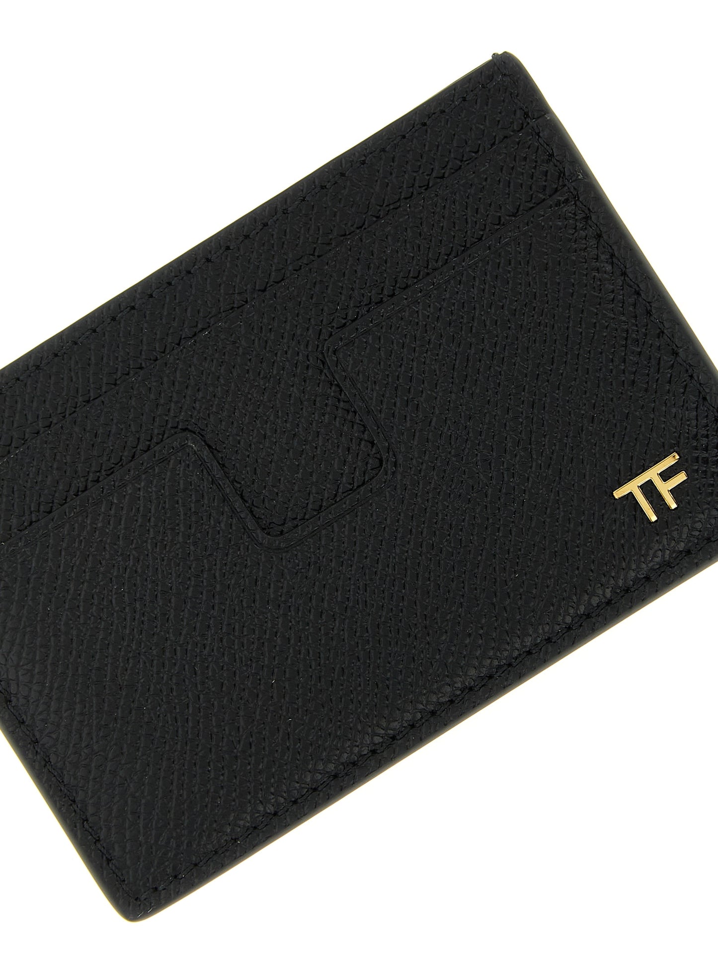 Tom Ford Black Calfskin Cardholder Curated Luxury Accessories by Orvyn