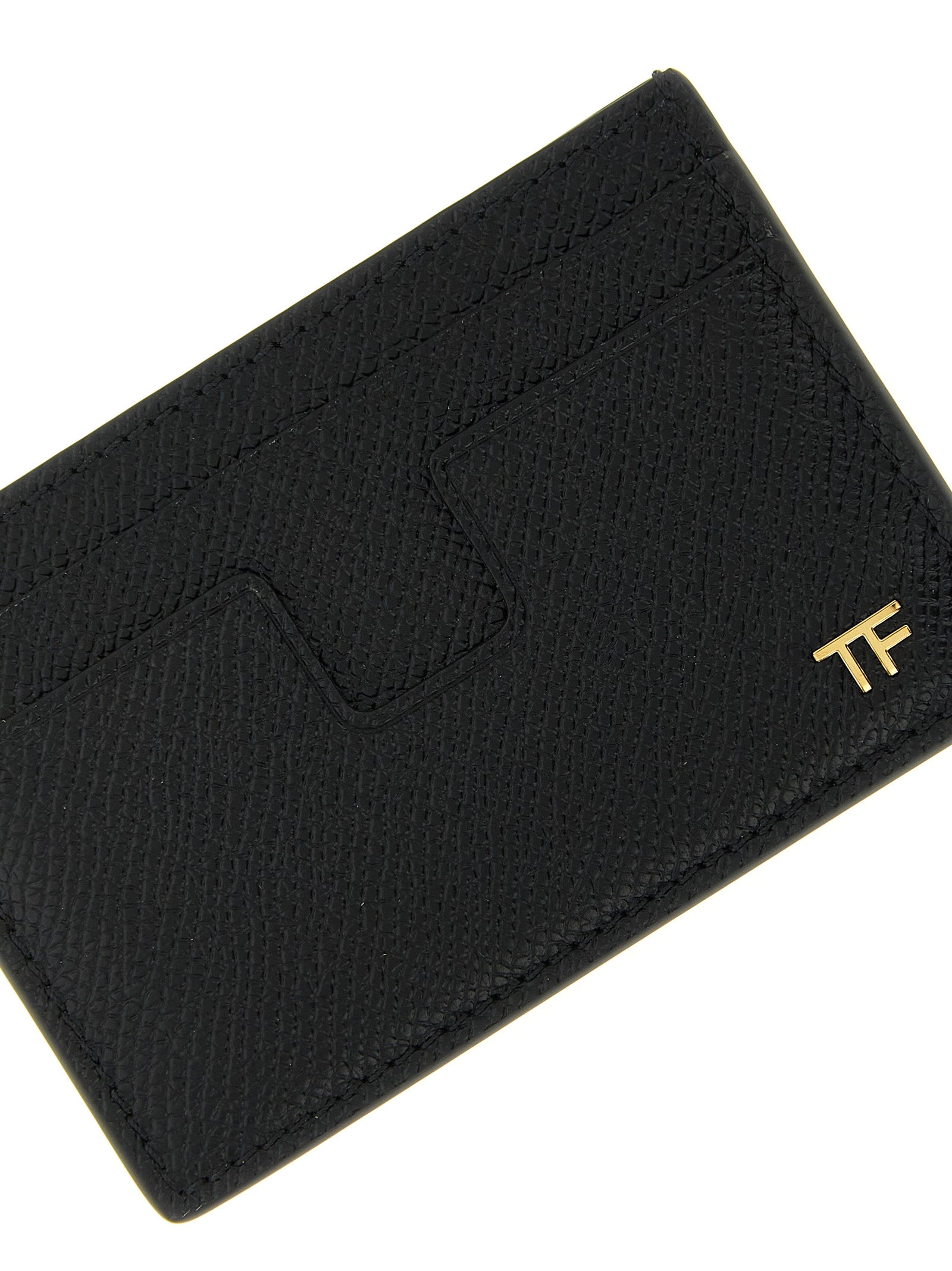Tom Ford Black Calfskin Cardholder Curated Luxury Accessories by Orvyn