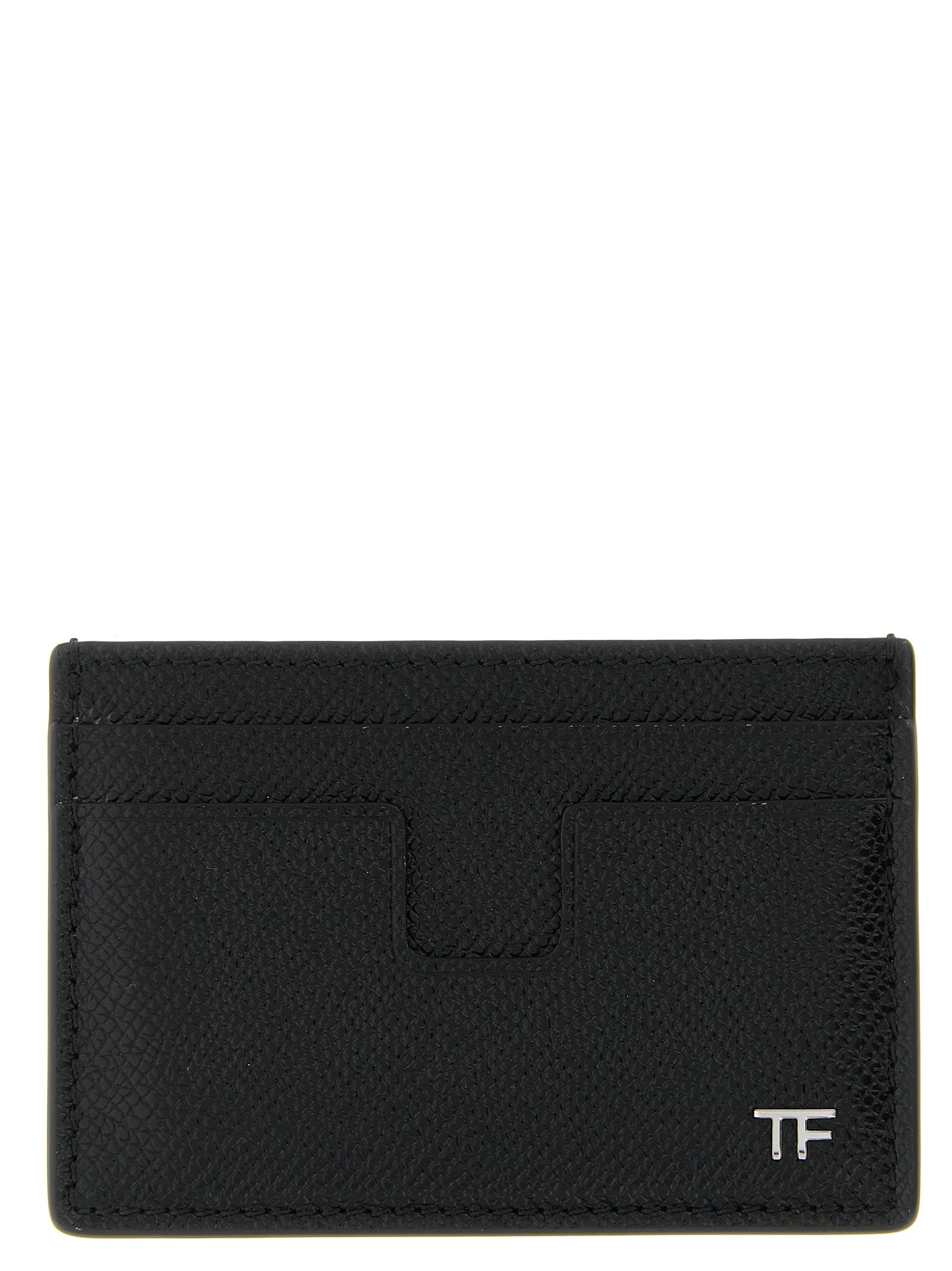 Tom Ford Black Calfskin Cardholder Curated Luxury Accessories by Orvyn