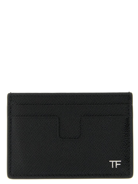 Tom Ford Black Calfskin Cardholder Curated Luxury Accessories by Orvyn
