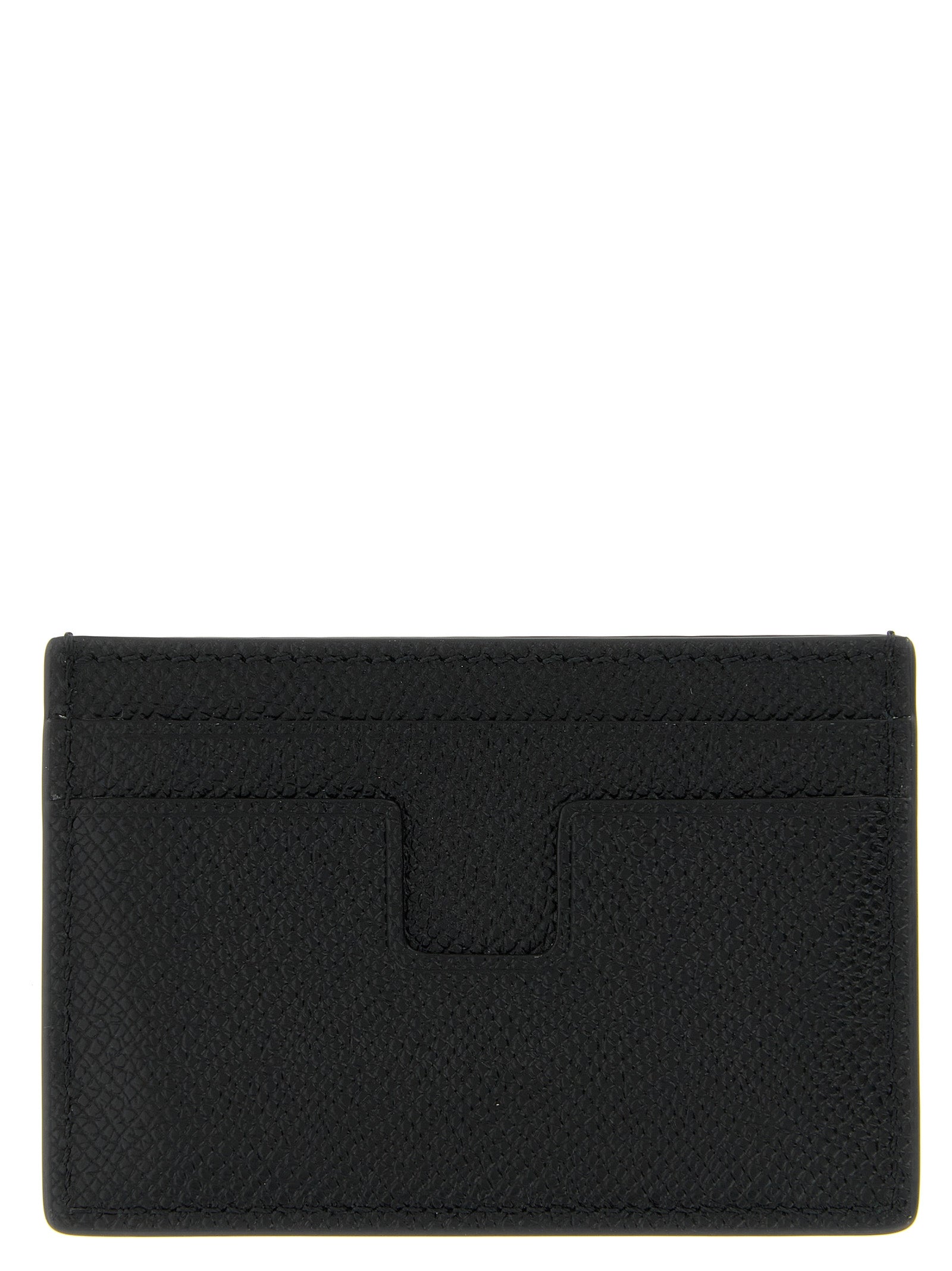 Tom Ford Black Calfskin Cardholder Curated Luxury Accessories by Orvyn
