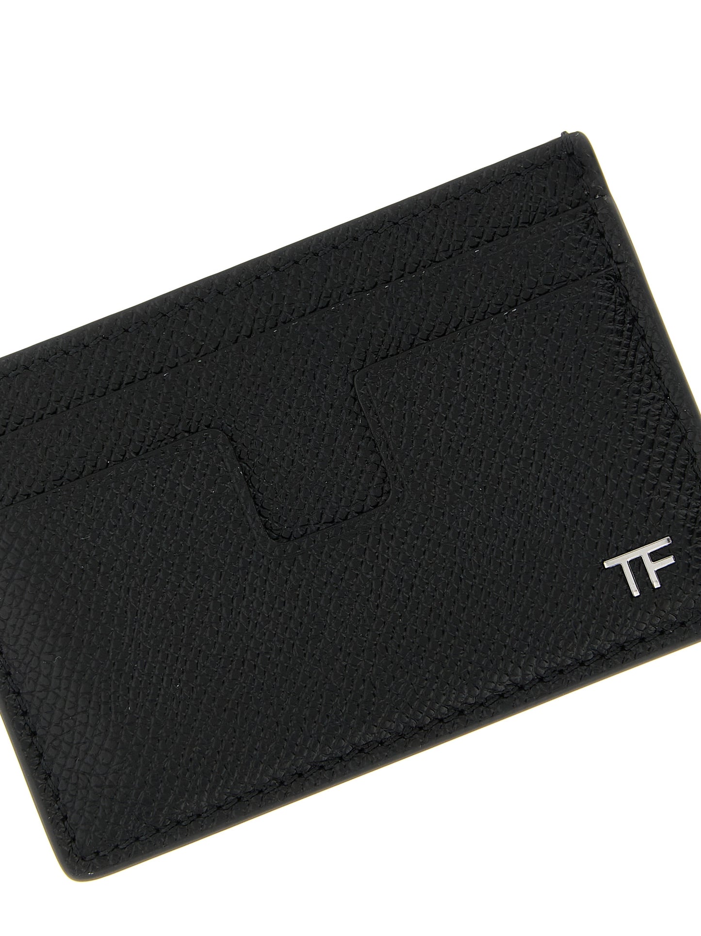 Tom Ford Black Calfskin Cardholder Curated Luxury Accessories by Orvyn