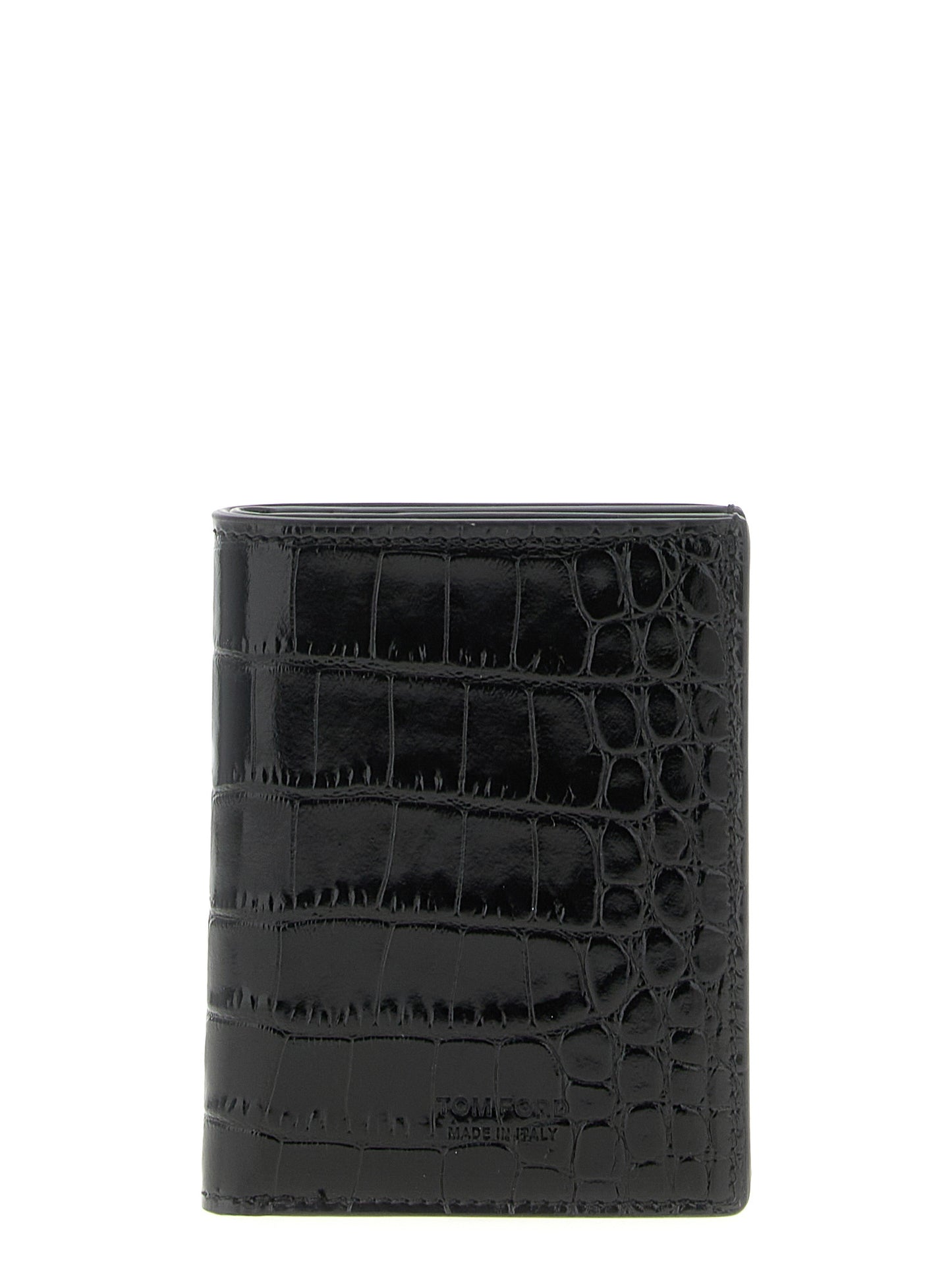 Tom Ford Black Card Holder Curated Luxury Accessories by Orvyn