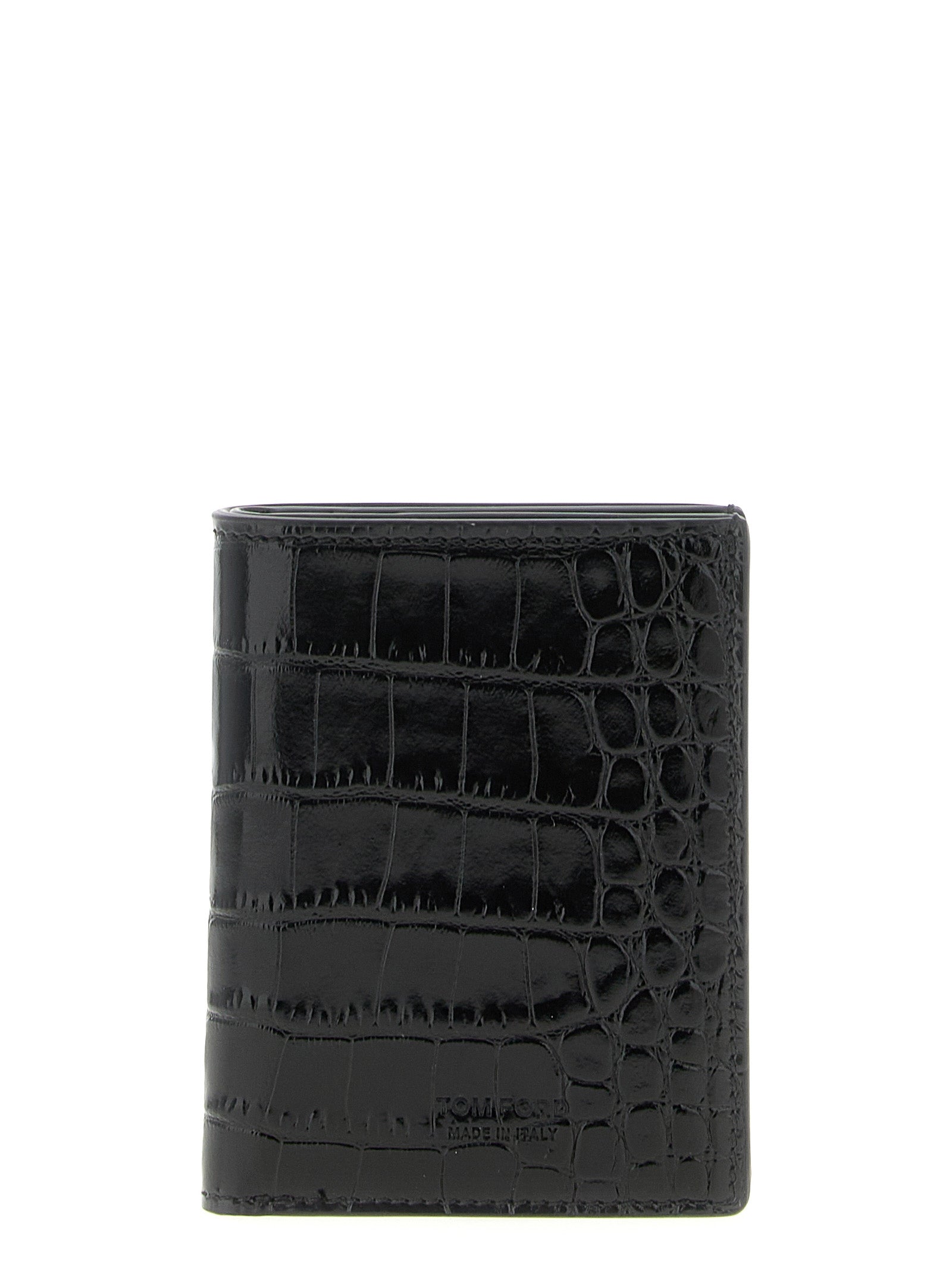 Tom Ford Black Card Holder Curated Luxury Accessories by Orvyn