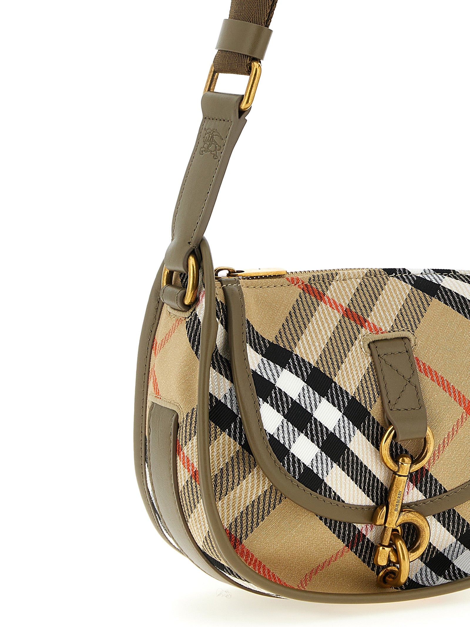 Burberry Multicolor 'B Clip' Mini Crossbody Bag Curated Luxury Accessories by Orvyn