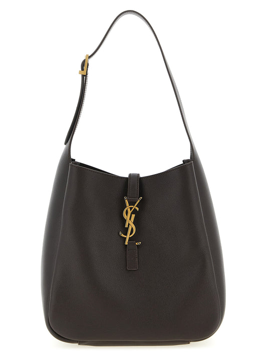 Saint Laurent Brown 'S Micro' Micro Shoulder Bag Curated Luxury Accessories by Orvyn