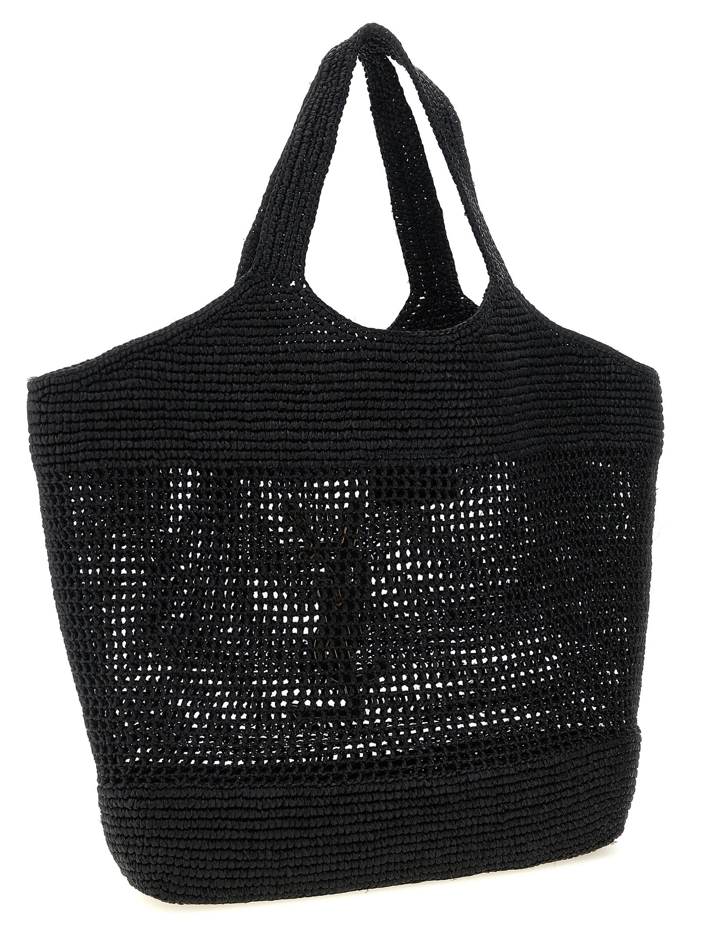 Saint Laurent Black 'Icare' Oversized Tote Bag Curated Luxury Accessories by Orvyn