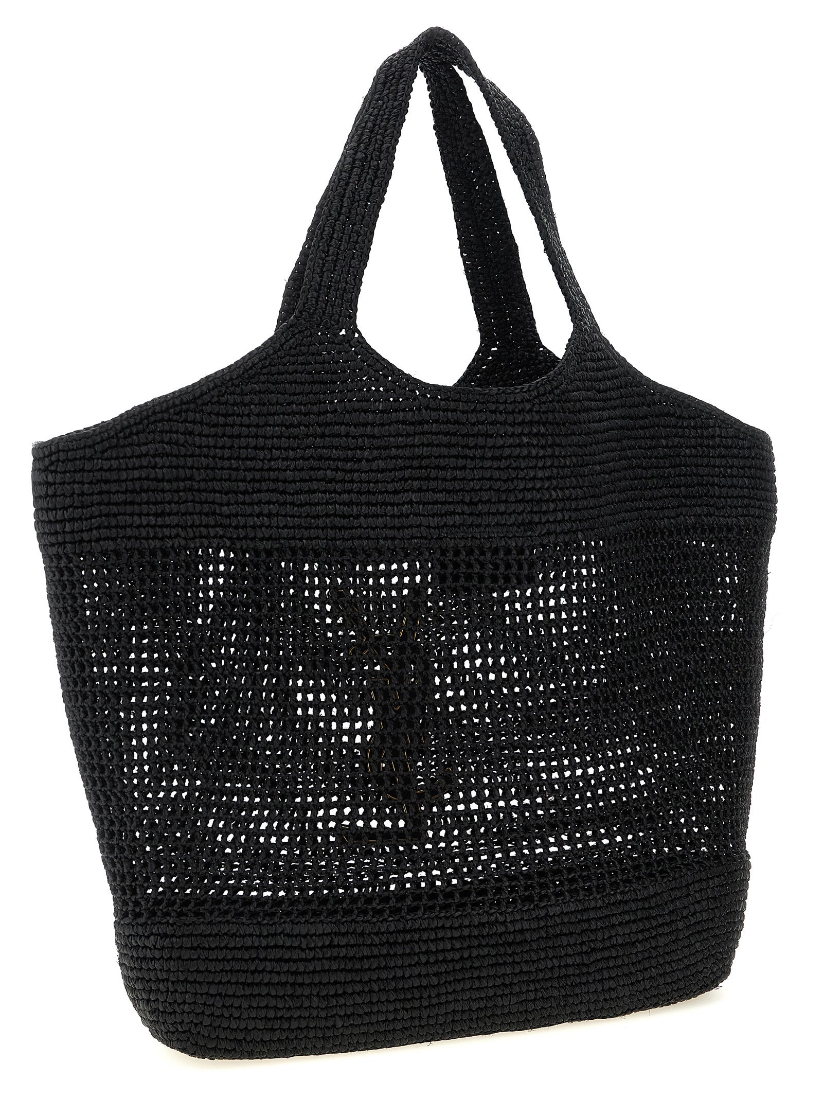 Saint Laurent Black 'Icare' Oversized Tote Bag Curated Luxury Accessories by Orvyn