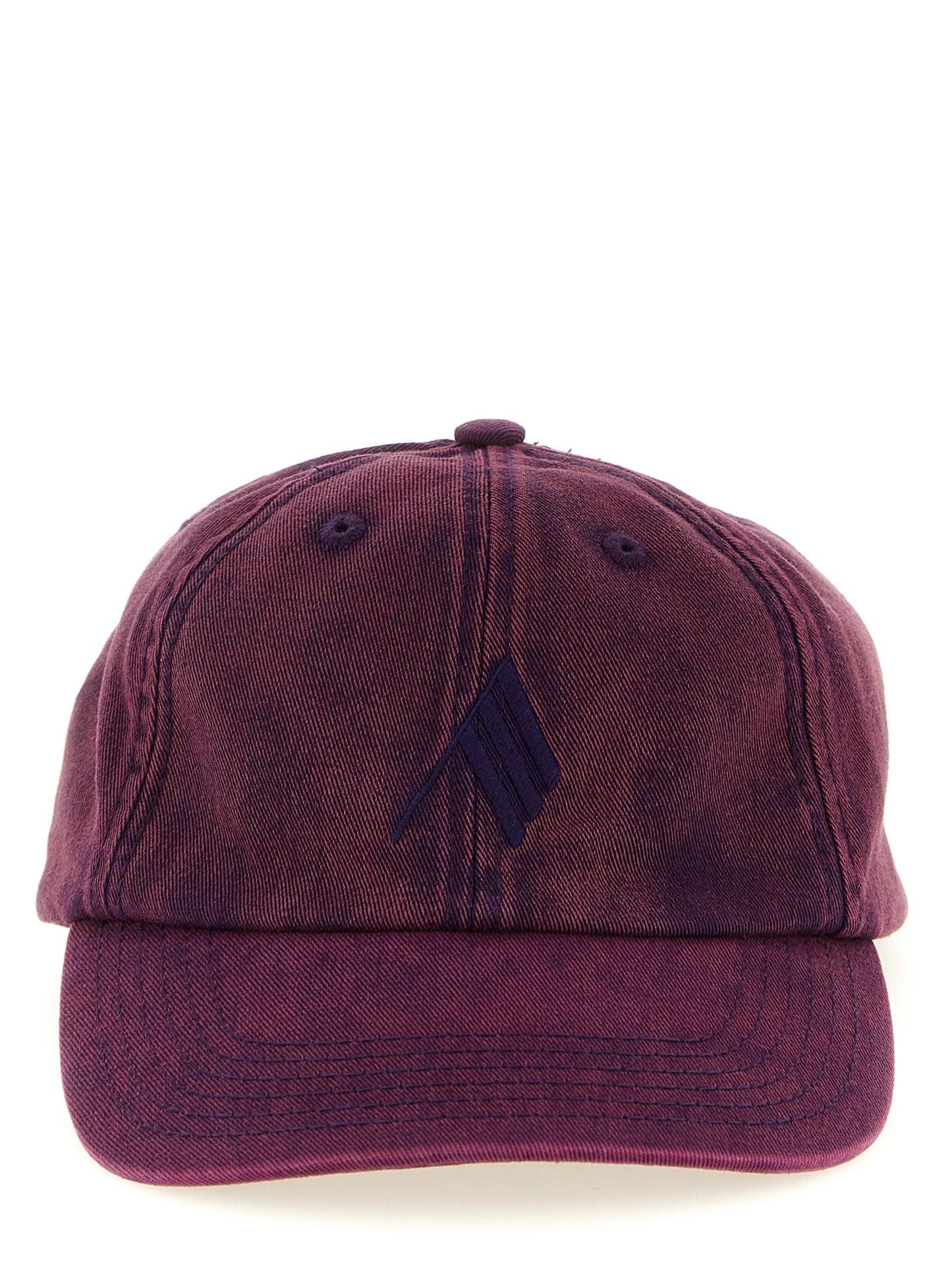 The Attico Purple Cotton Cap (Baseball Hat) Curated Luxury Accessories by Orvyn