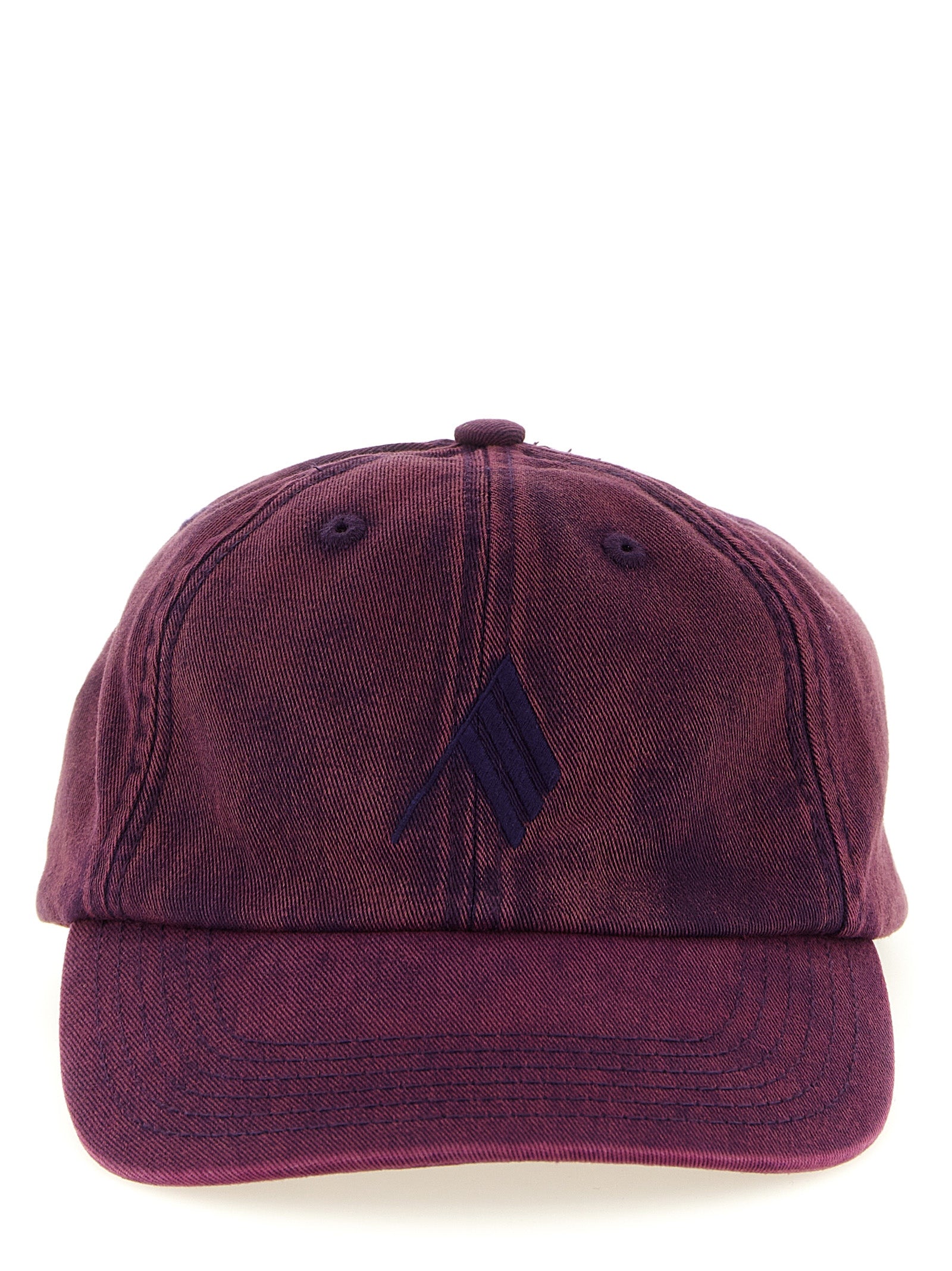 The Attico Purple Cotton Cap (Baseball Hat) Curated Luxury Accessories by Orvyn