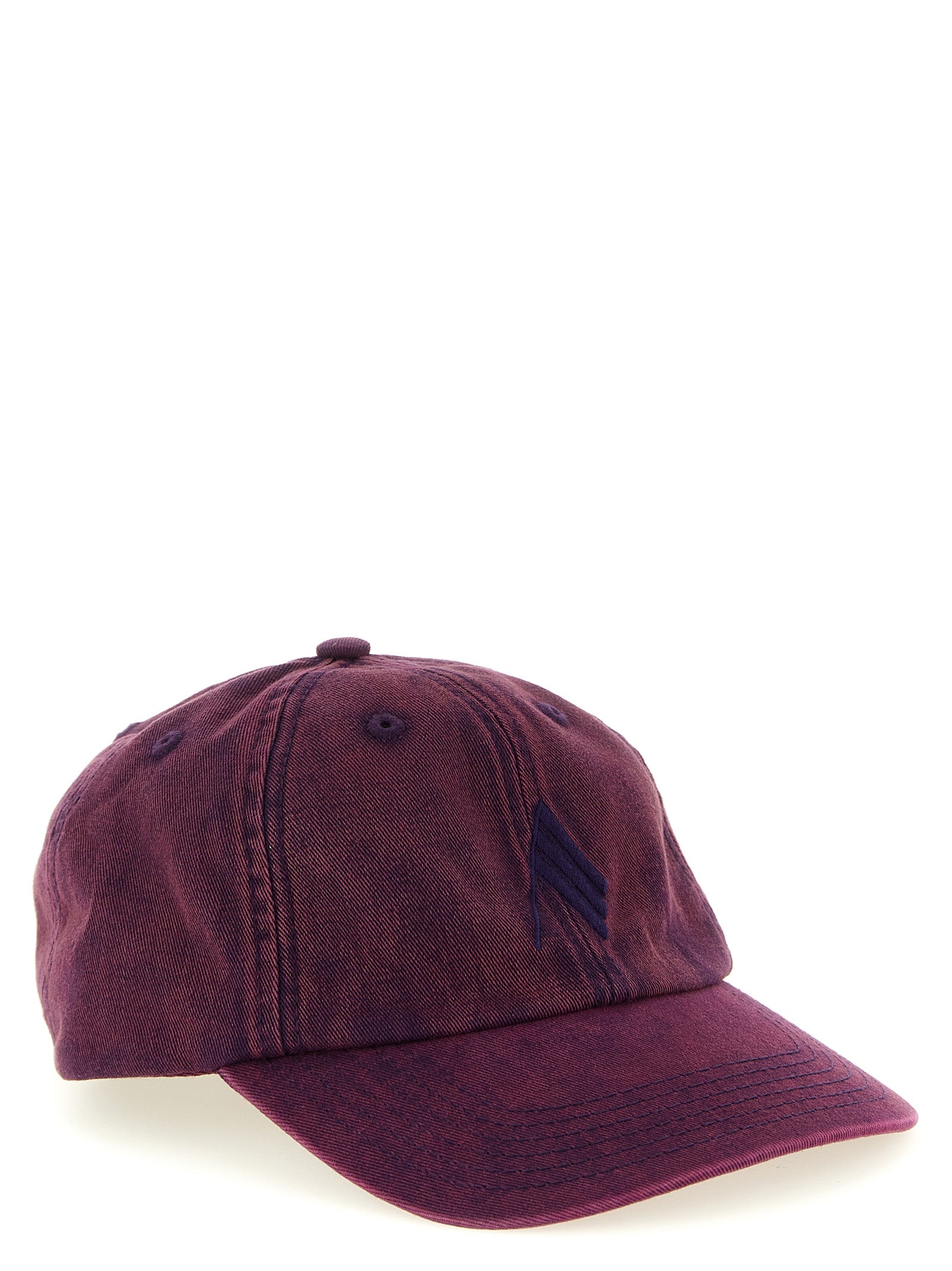 The Attico Purple Cotton Cap (Baseball Hat) Curated Luxury Accessories by Orvyn