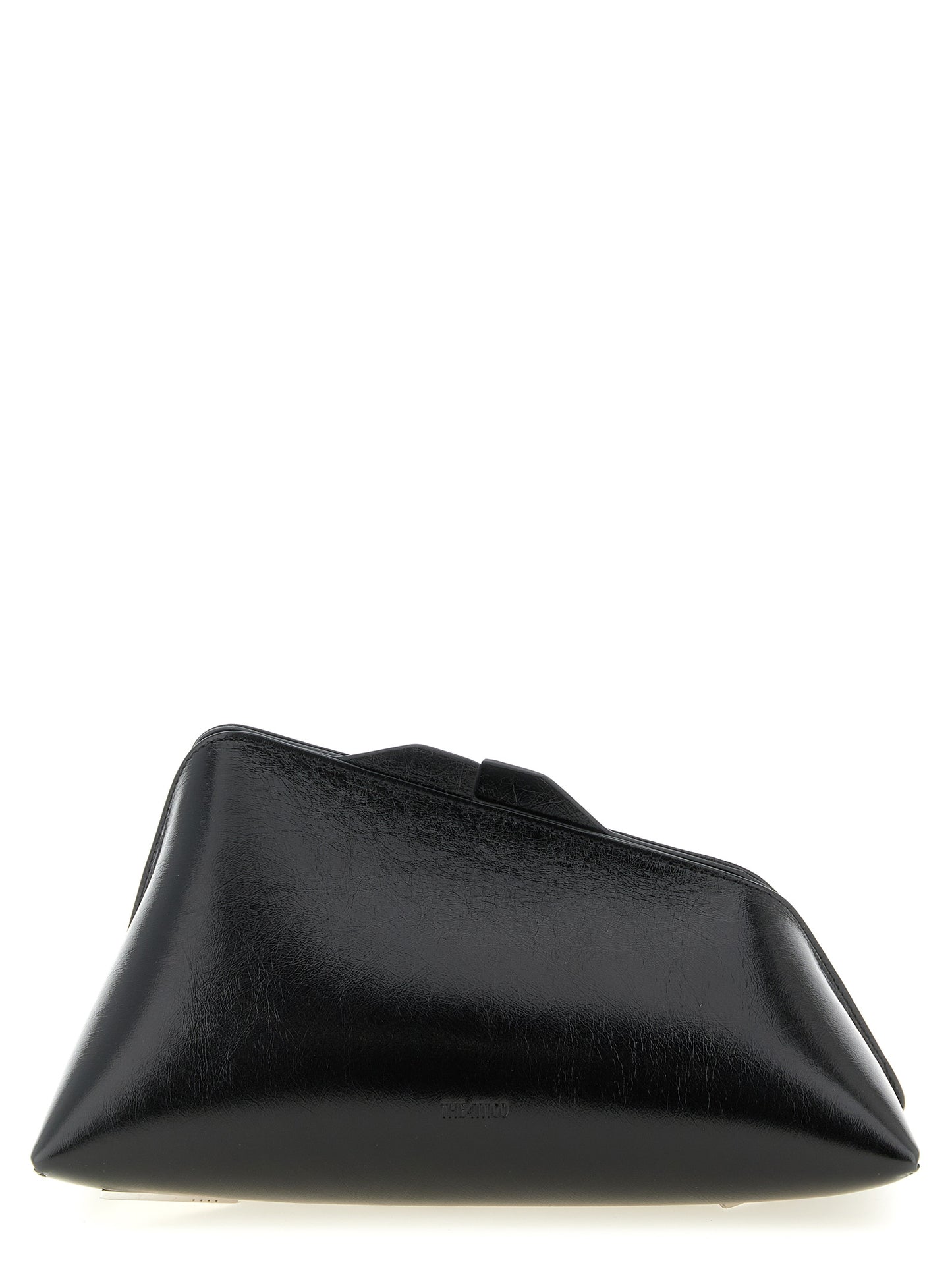 The Attico Black 'S Oversized' Oversized Clutch Curated Luxury Accessories by Orvyn