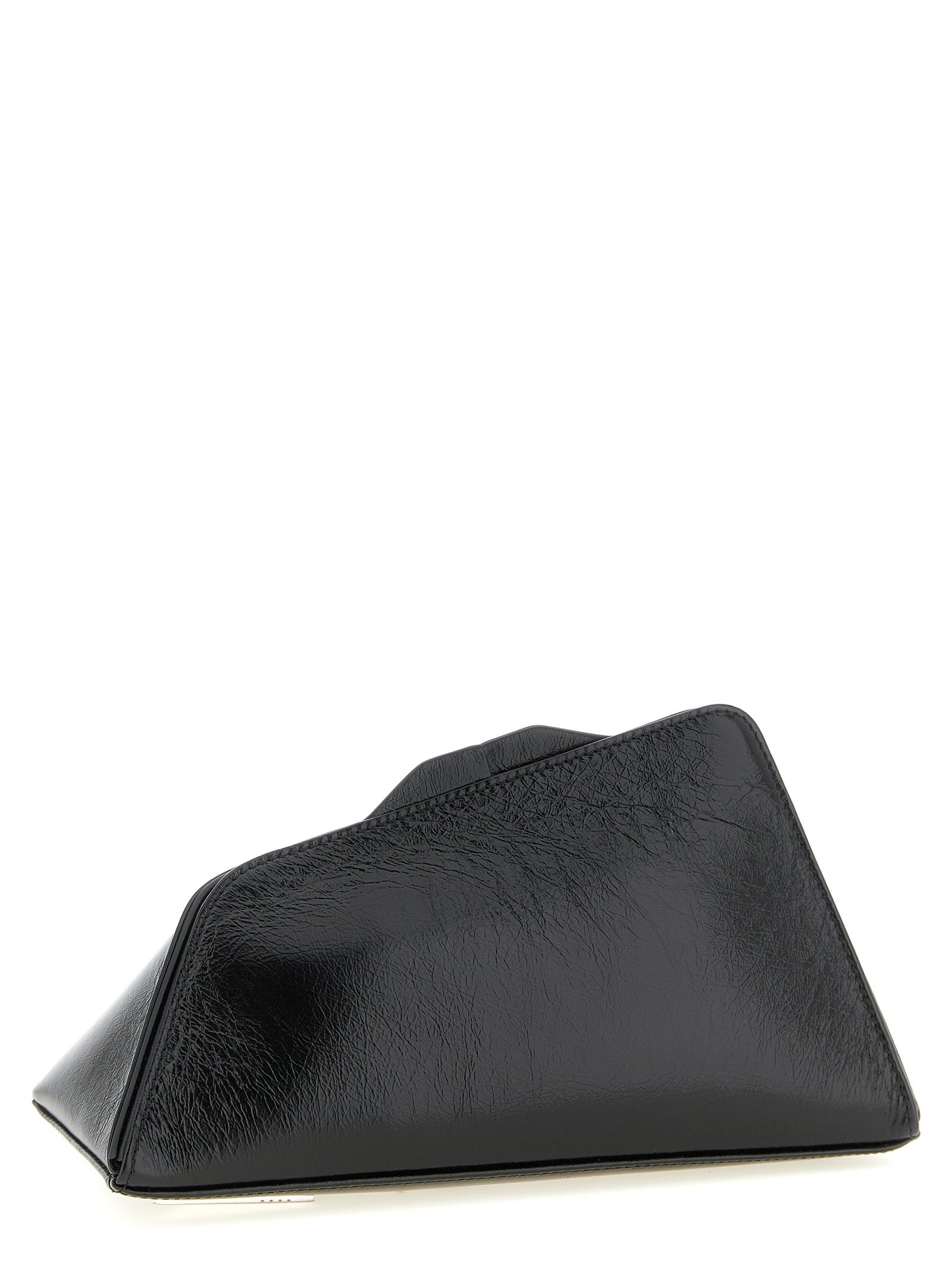 The Attico Black 'S Oversized' Oversized Clutch Curated Luxury Accessories by Orvyn