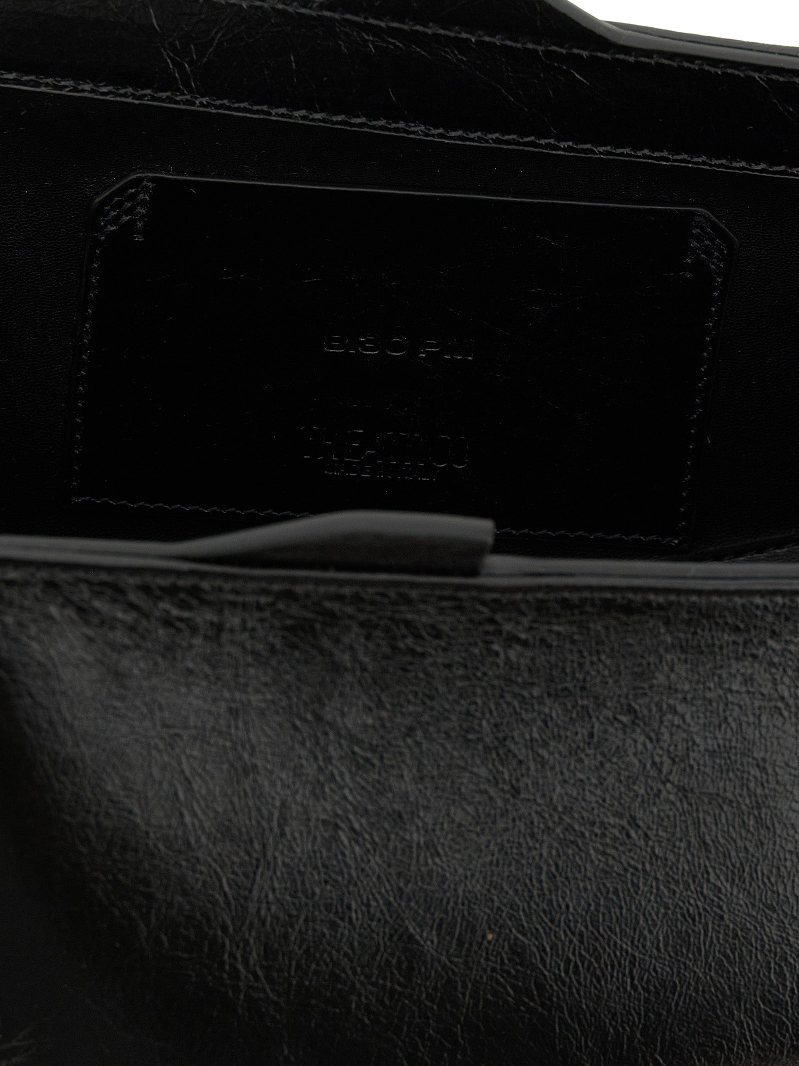 The Attico Black 'S Oversized' Oversized Clutch Curated Luxury Accessories by Orvyn