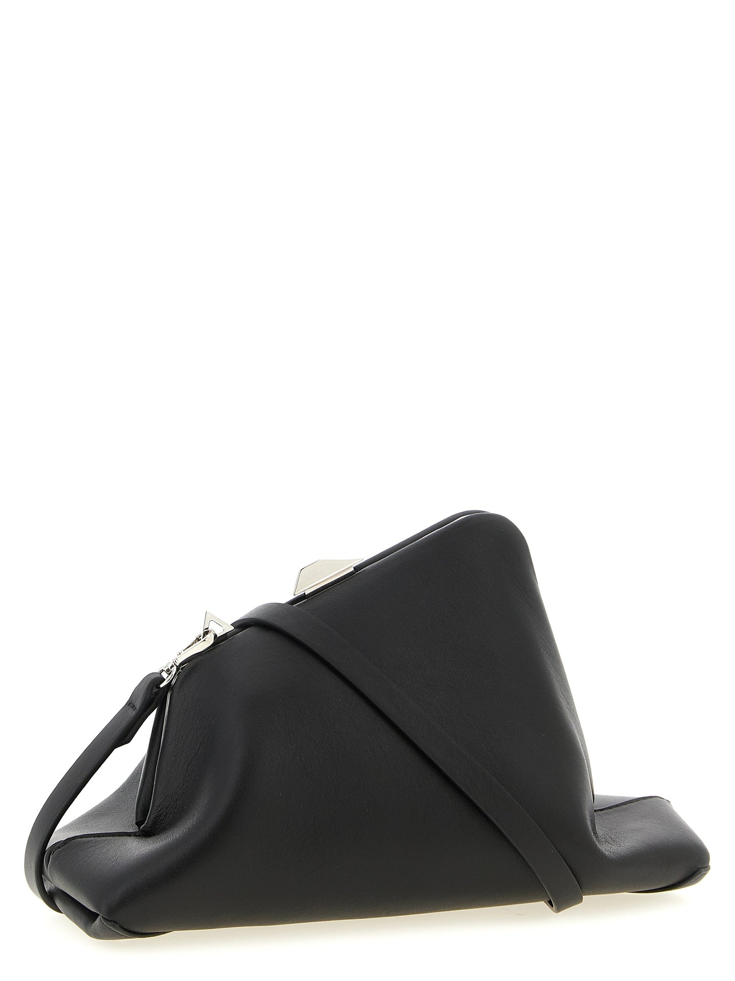The Attico Black 'Day Off Small' Small Clutch Curated Luxury Accessories by Orvyn