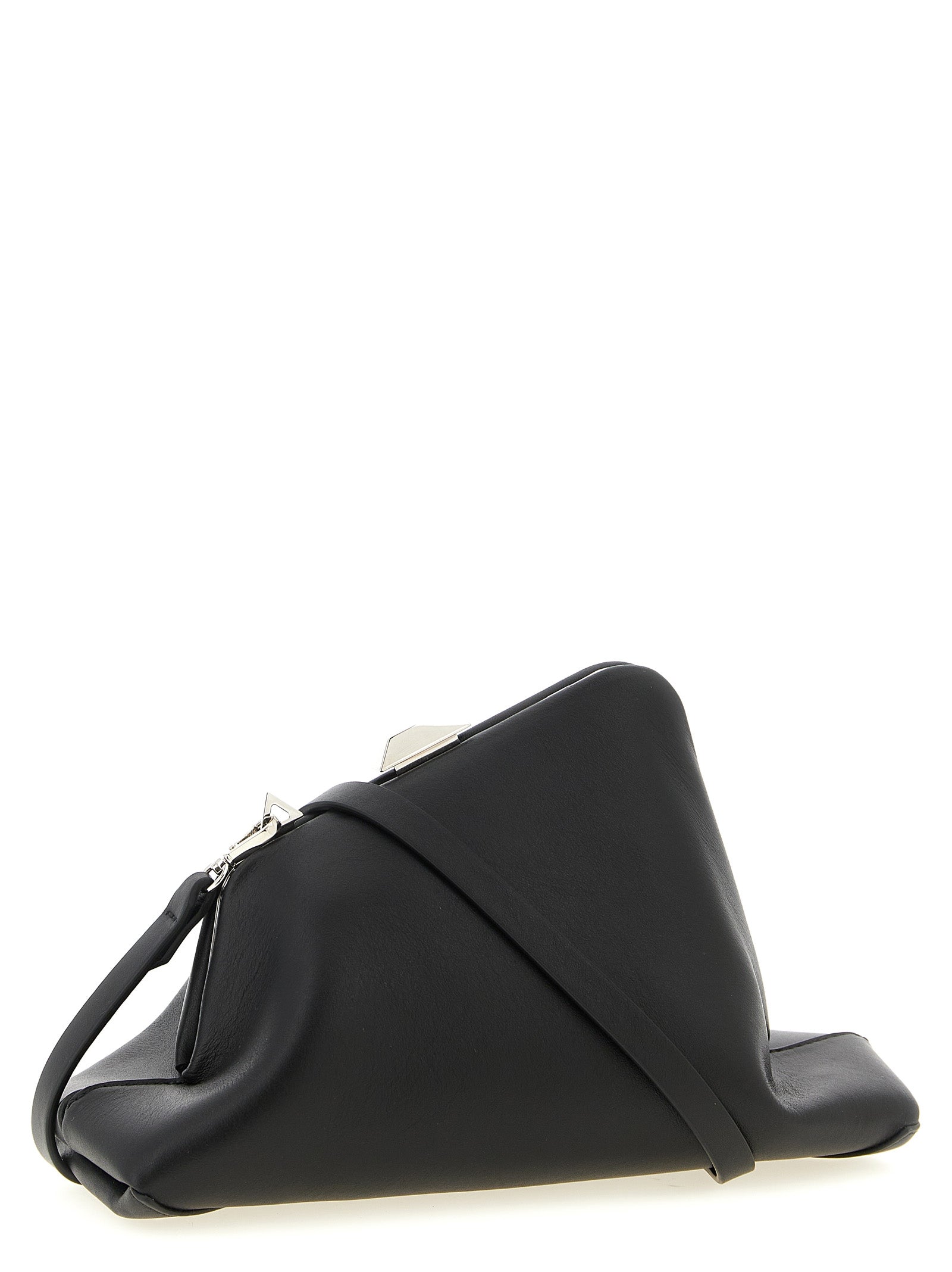 The Attico Black 'Day Off Small' Small Clutch Curated Luxury Accessories by Orvyn