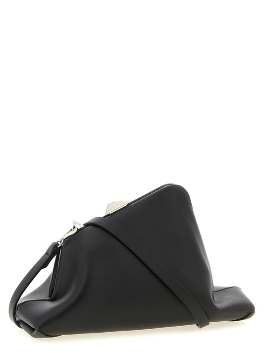 The Attico Black 'Day Off Small' Small Clutch Curated Luxury Accessories by Orvyn