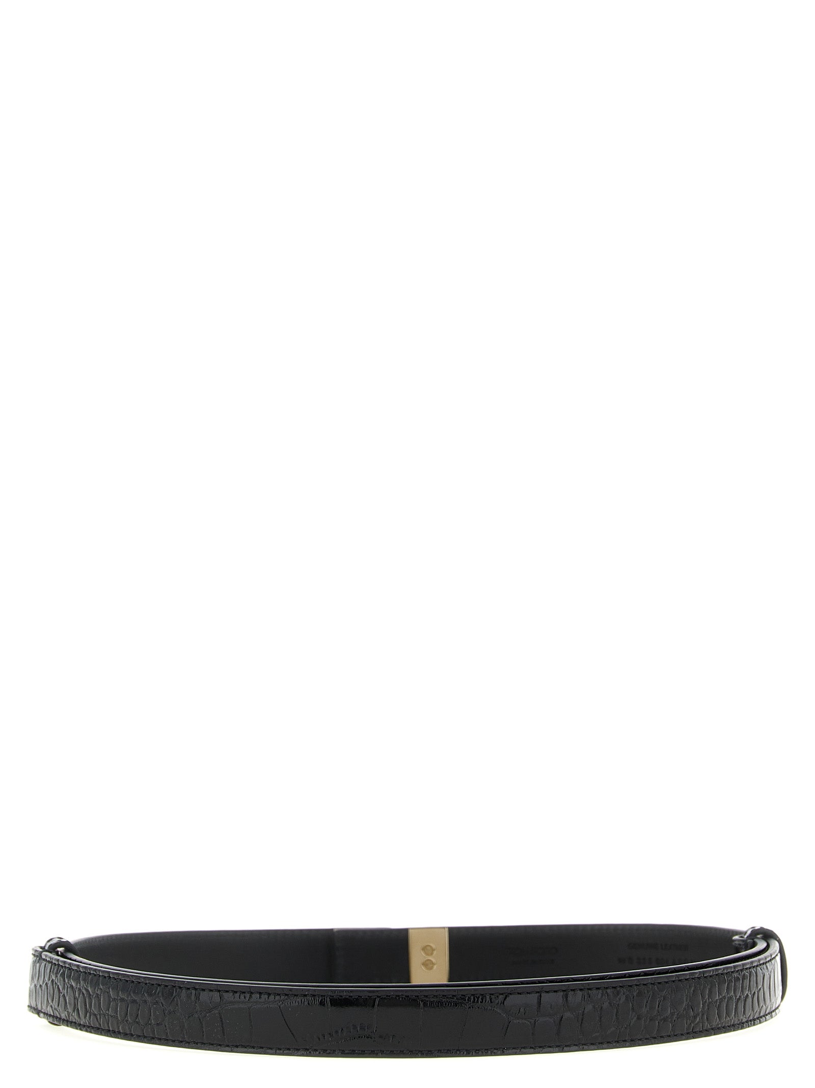 Tom Ford Black Calfskin Regular Belt Curated Luxury Accessories by Orvyn