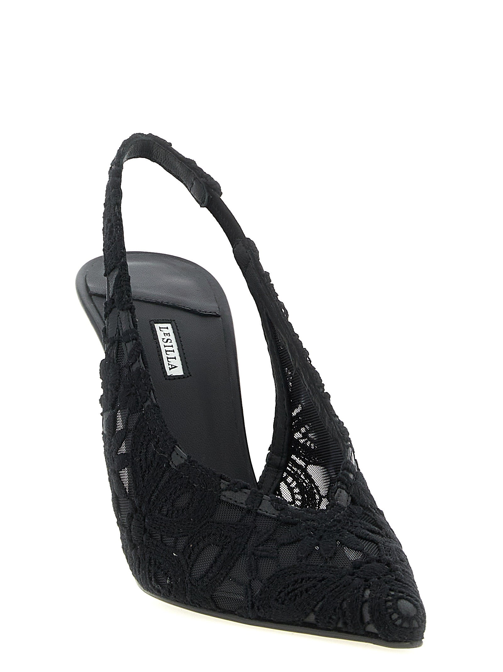 Le Silla Black 'Chantilly' Pumps Curated Luxury Accessories by Orvyn