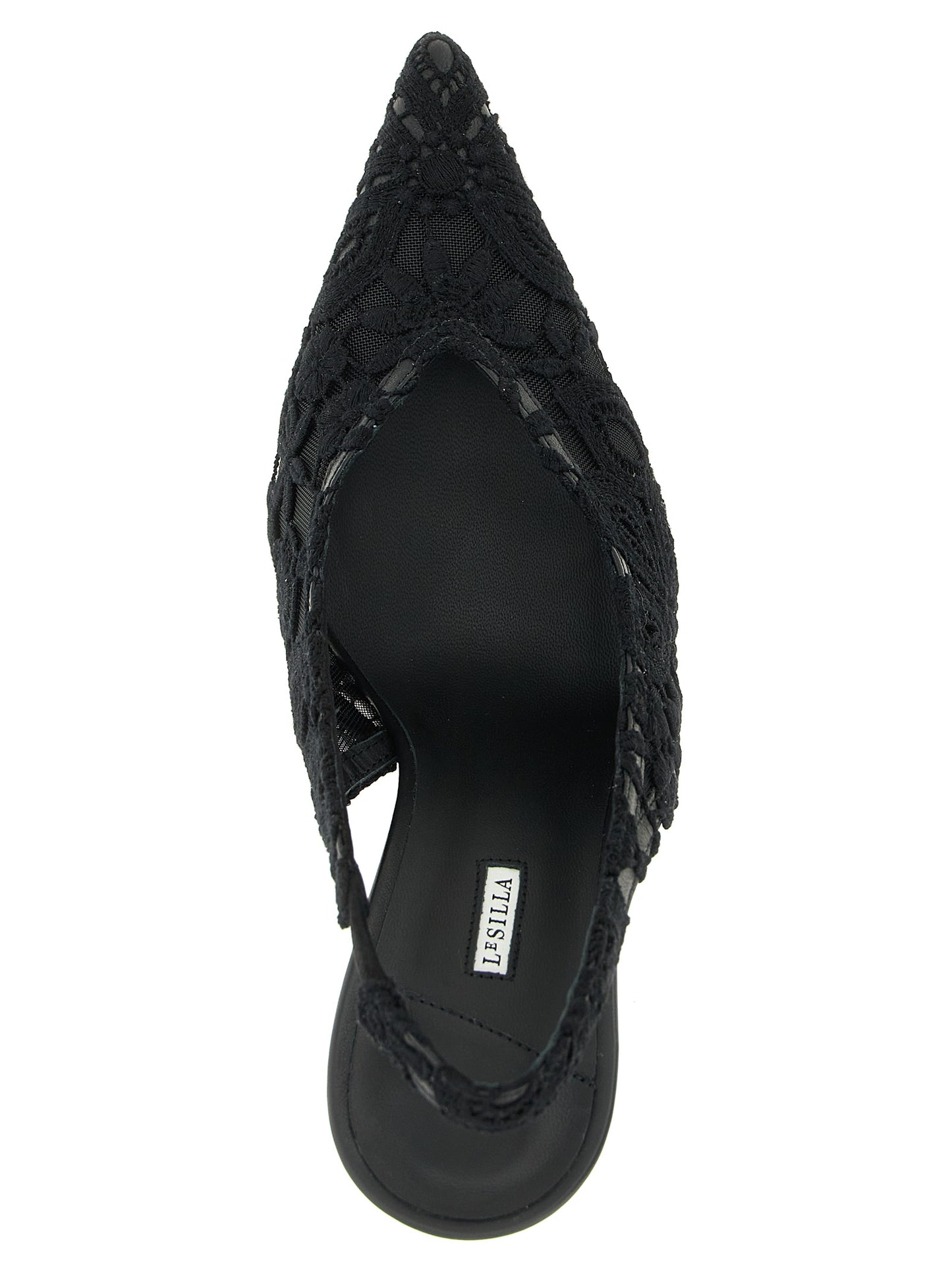 Le Silla Black 'Chantilly' Pumps Curated Luxury Accessories by Orvyn
