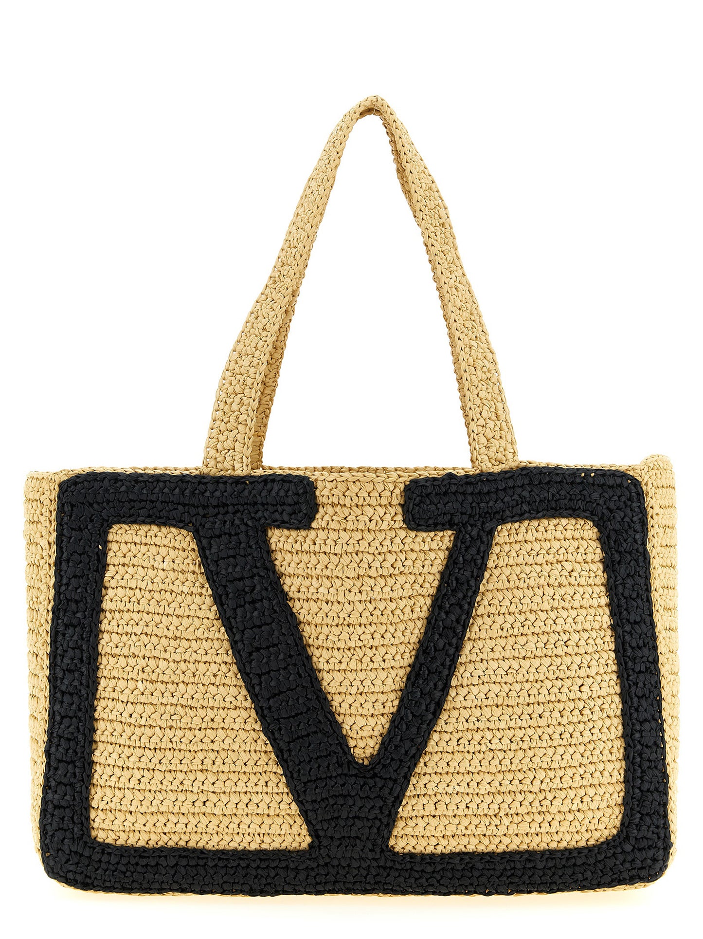 Valentino Garavani Black 'Viva Superstar' Large Tote Bag Curated Luxury Accessories by Orvyn