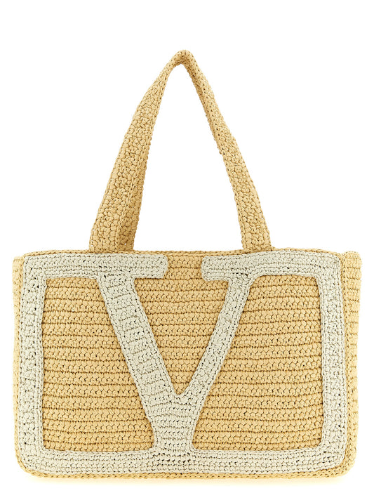 Valentino Garavani White 'Viva Superstar' Tote Bag Curated Luxury Accessories by Orvyn
