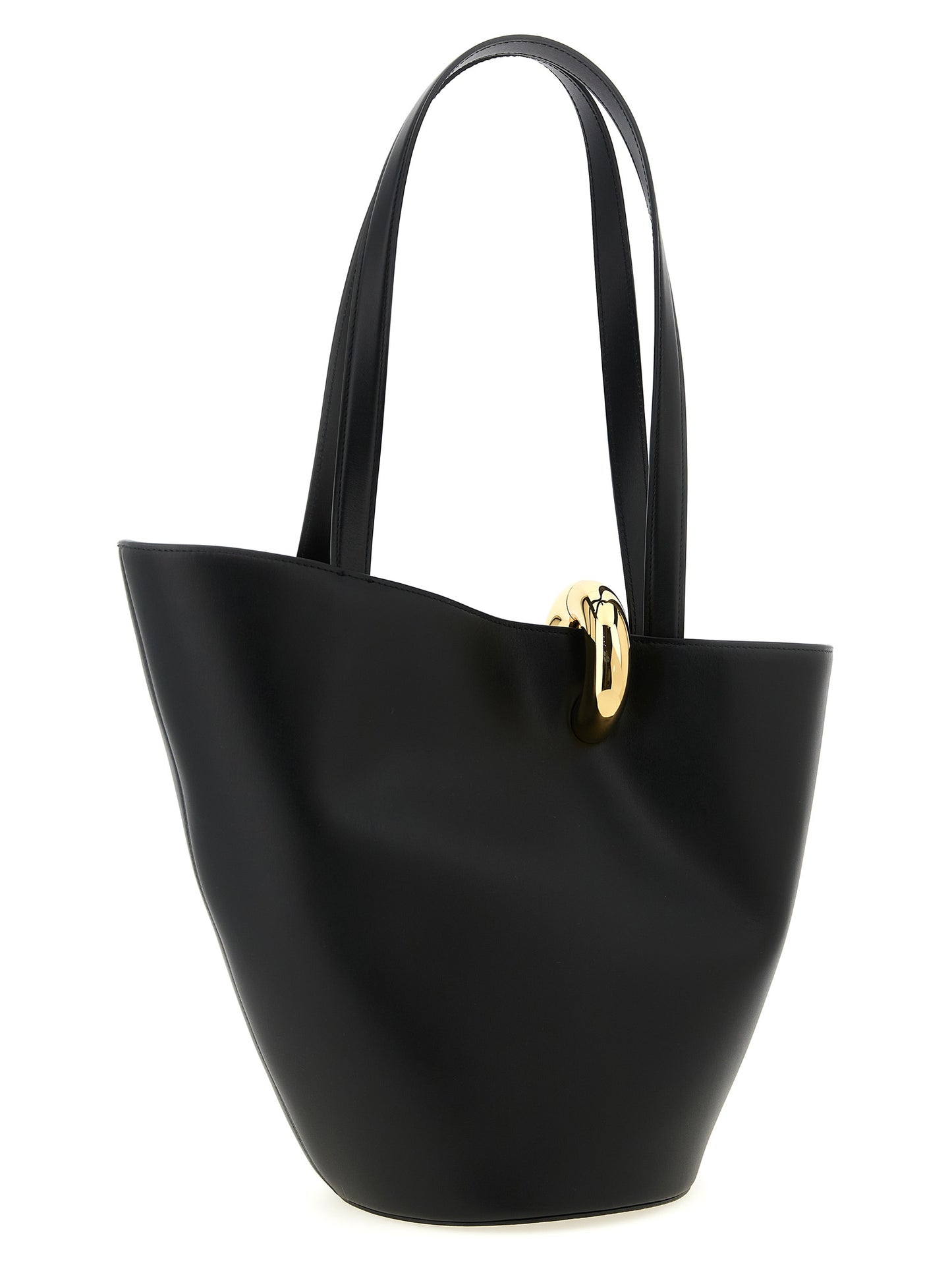 Jacquemus Black 'Le Bambola Moyen' Shoulder Bag Curated Luxury Accessories by Orvyn