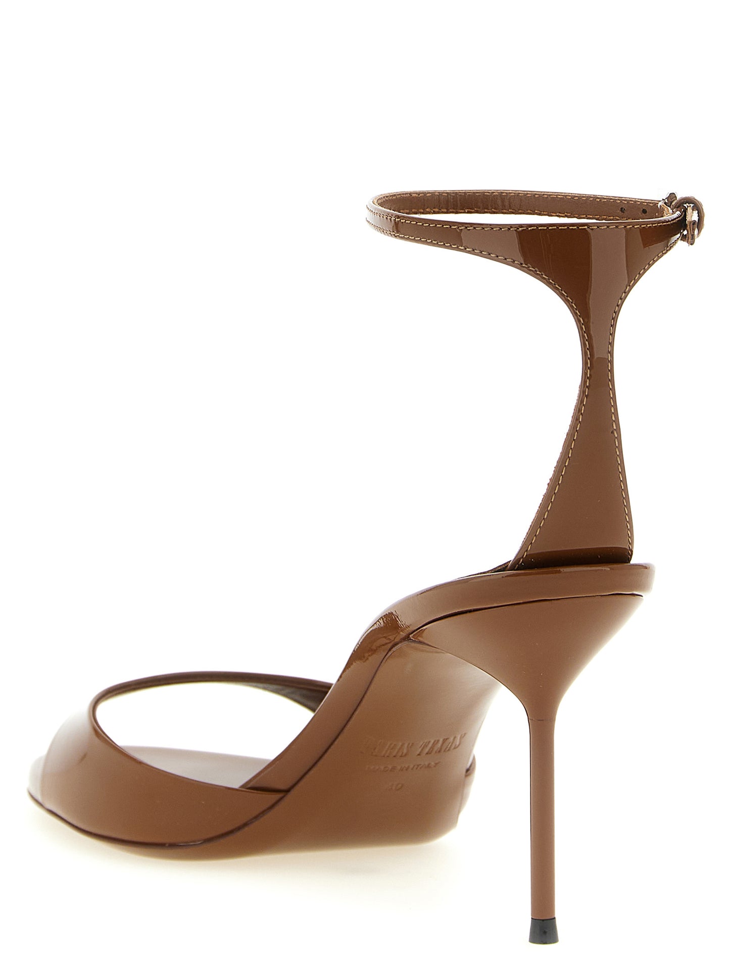 Paris Texas Brown 'Lidia' Sandals Curated Luxury Accessories by Orvyn