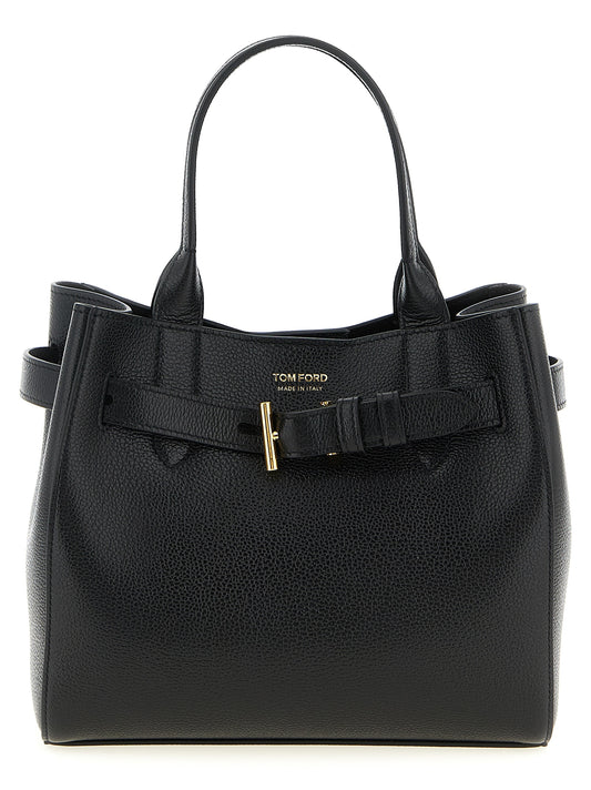 Tom Ford Black 'Audrey' Handbag Curated Luxury Accessories by Orvyn