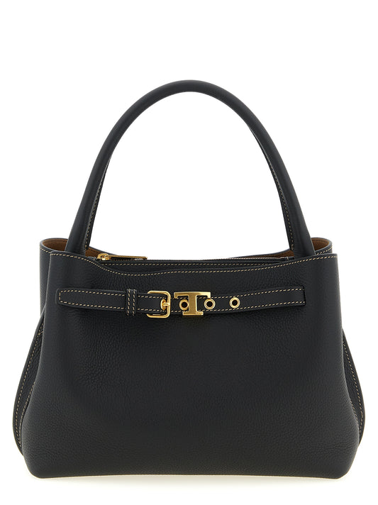 Tod'S Black 'Tim' Mini Handbag Curated Luxury Accessories by Orvyn