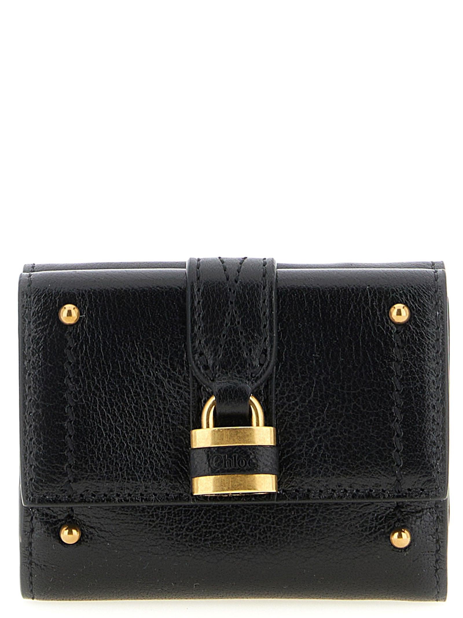 Chloé Black 'Paddington' Mini Wallet Curated Luxury Accessories by Orvyn