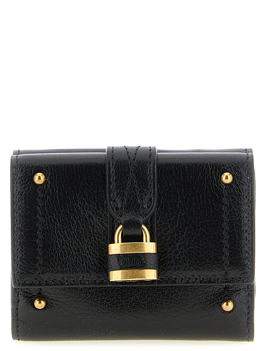 Chloé Black 'Paddington' Mini Wallet Curated Luxury Accessories by Orvyn