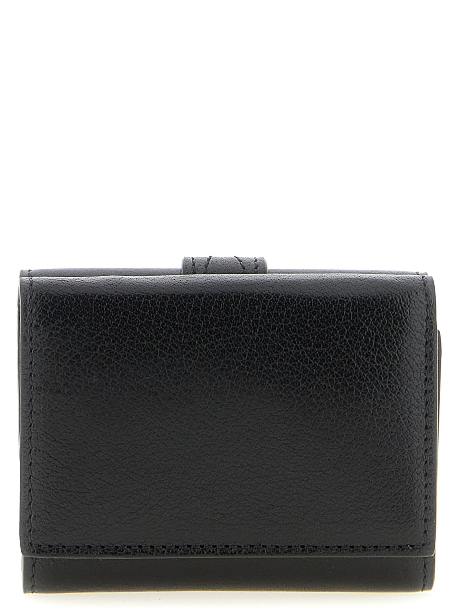 Chloé Black 'Paddington' Mini Wallet Curated Luxury Accessories by Orvyn